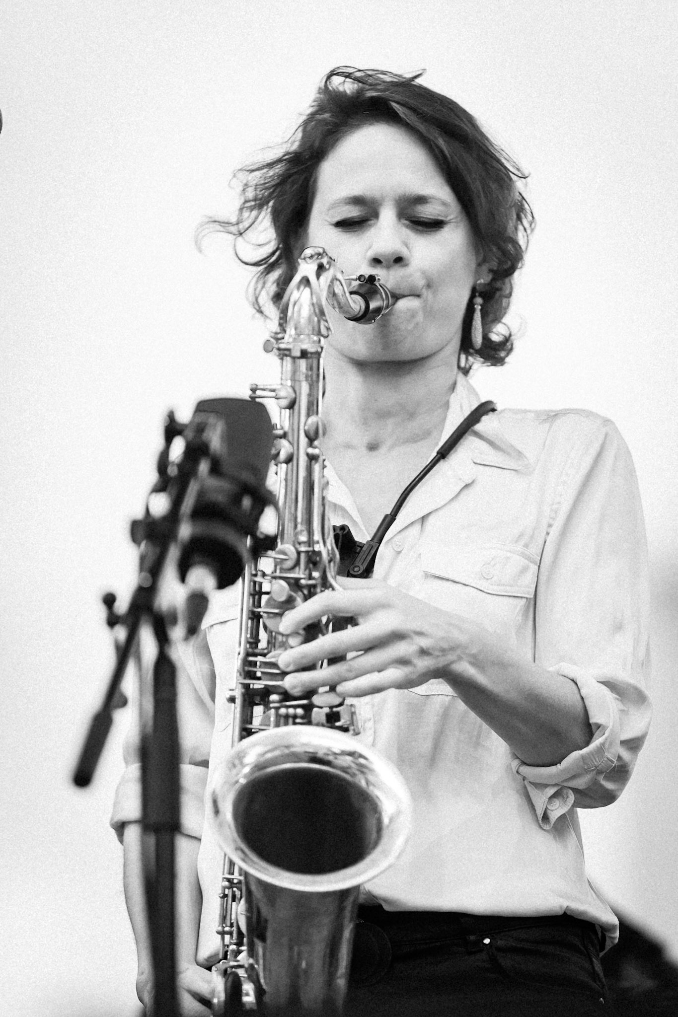 Sophie Alour invite Abdallah Abozekry, La Défense Jazz Festival, Parvis de la Défense, 23 septembre 2020