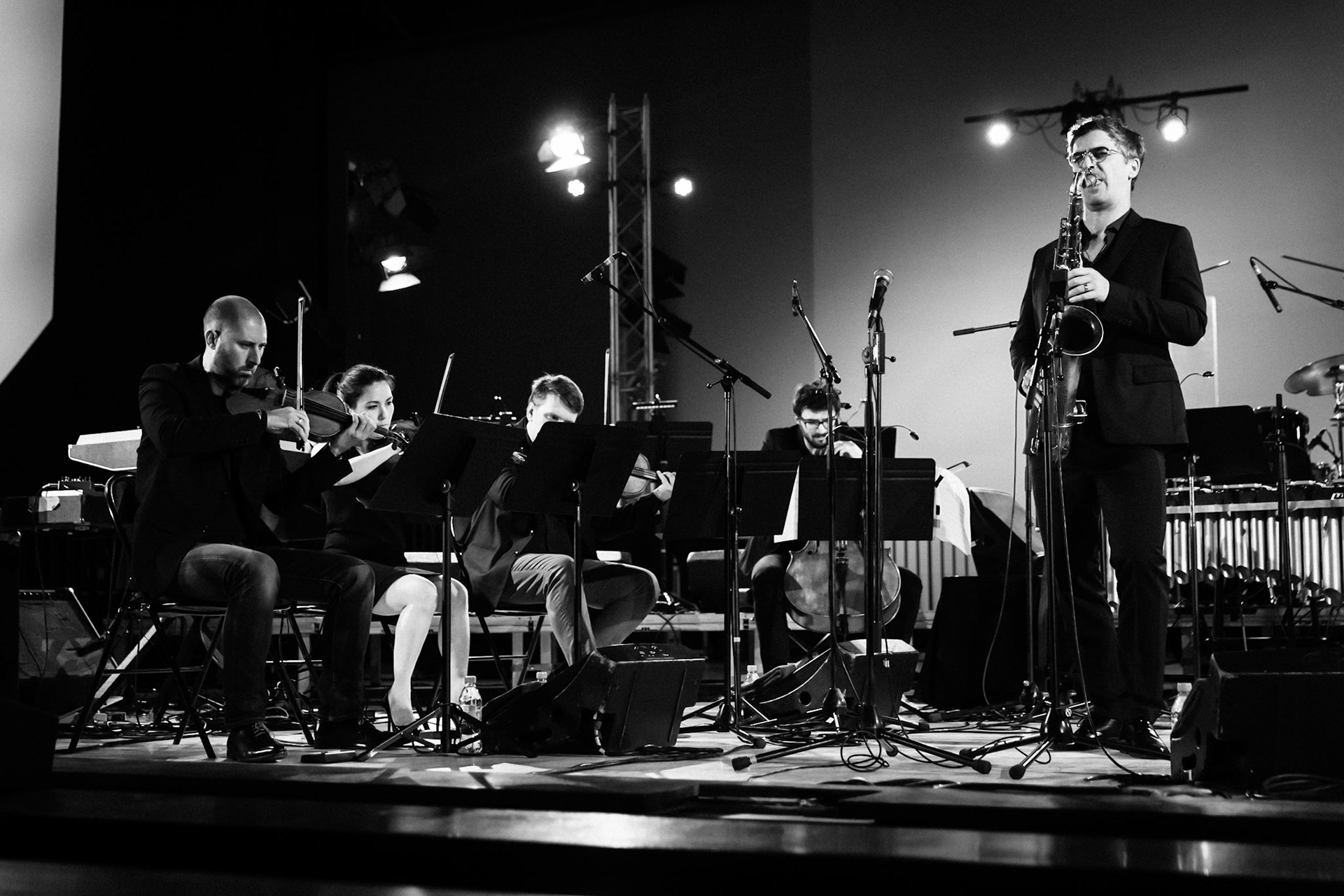 Sylvain Rifflet Refocus & l'ensemble Appassionato, Festival Jazz Saint-Germain-des-Prés - Paris , Université Panthéon - Assas, 22 mai 2019