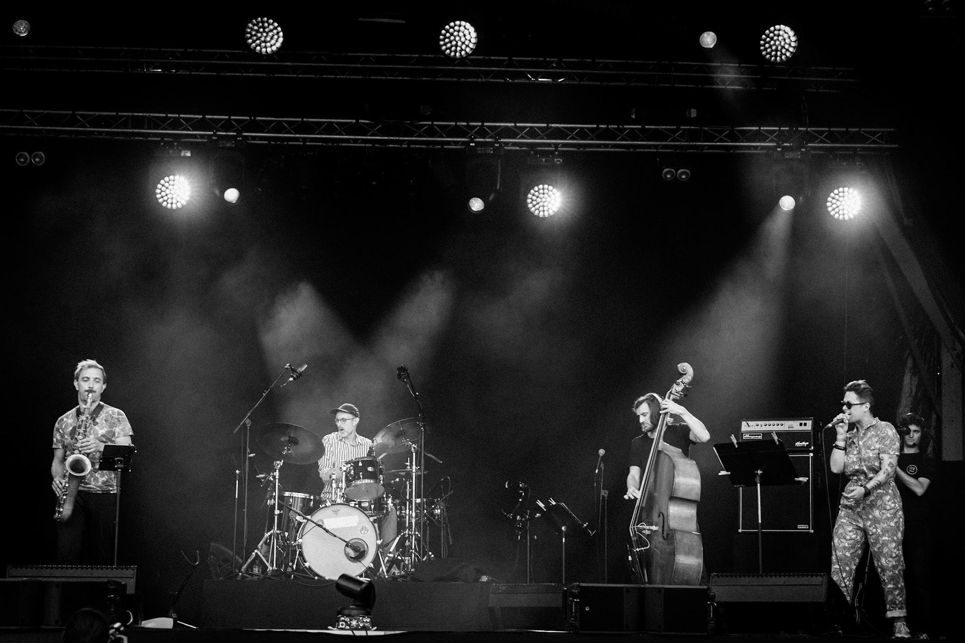 François Poitou &amp; Pumpkin, La Défense Jazz Festival, Parvis de la Défense, 22 juin 2022