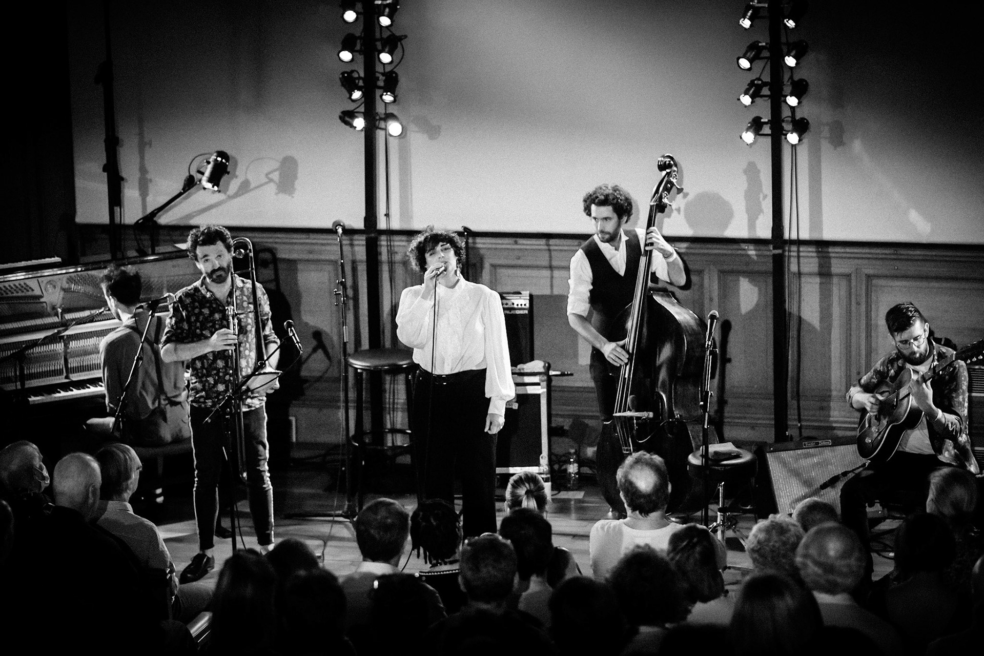 Marion Rampal "Tissé" feat Naïssam Jalal &amp; Piers Faccini, Festival Jazz Saint-Germain-des-Prés - Paris , Maison de l'Océan - Grand amphithéâtre, 18 mai 2022