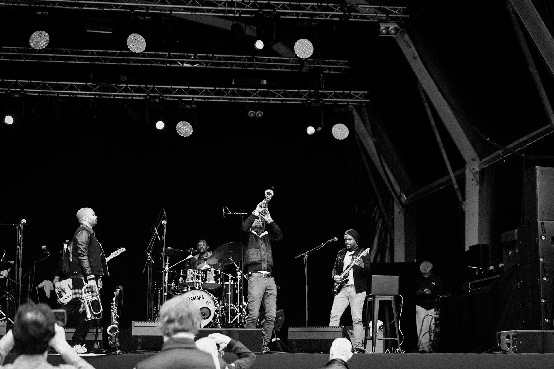 Big in Jazz Collective, La Défense Jazz Festival, Parvis de la Défense, 20 juin 2022