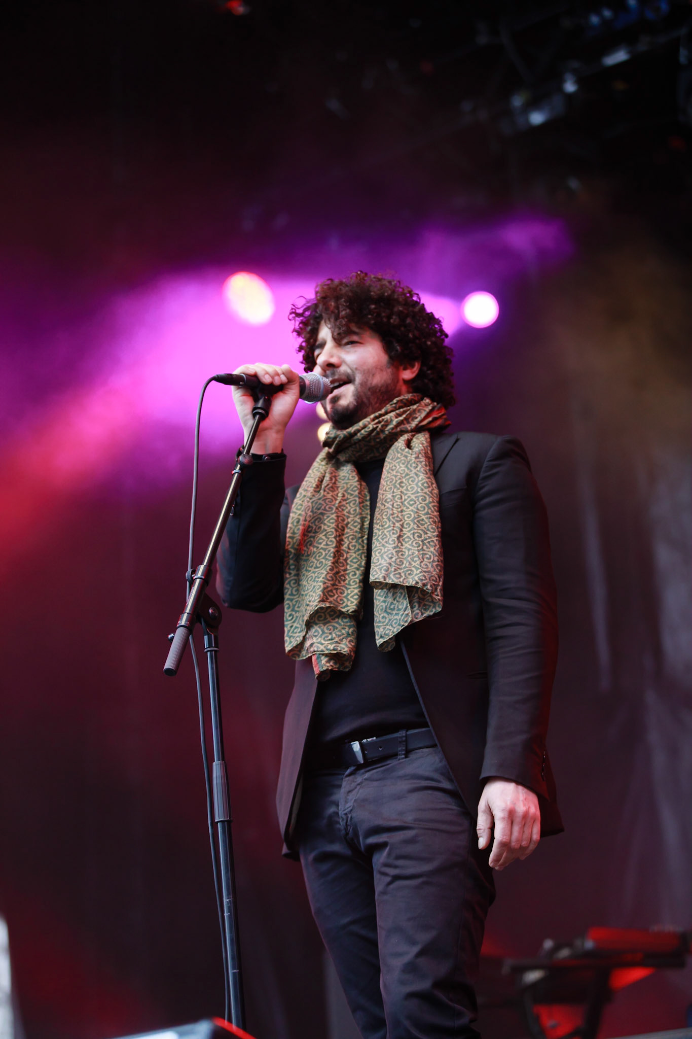 Sofiane Saidi & Mazalda, 31ème édition Festival Chorus des Hauts-de-Seine, Parvis de La Seine Musicale (Boulogne-Billancourt), 5 avril 2019