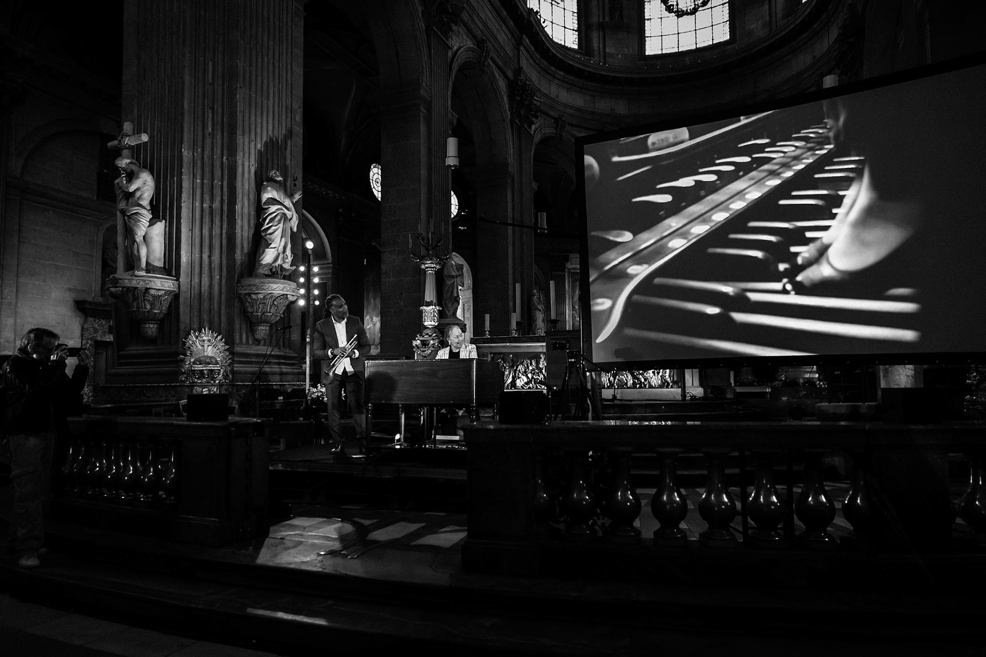 Rhoda Scott &amp; Sophie-Véronique Cauchefer-Choplin, Festival Jazz à Saint-Germain-des-Prés - Paris, Eglise Saint-Sulpice