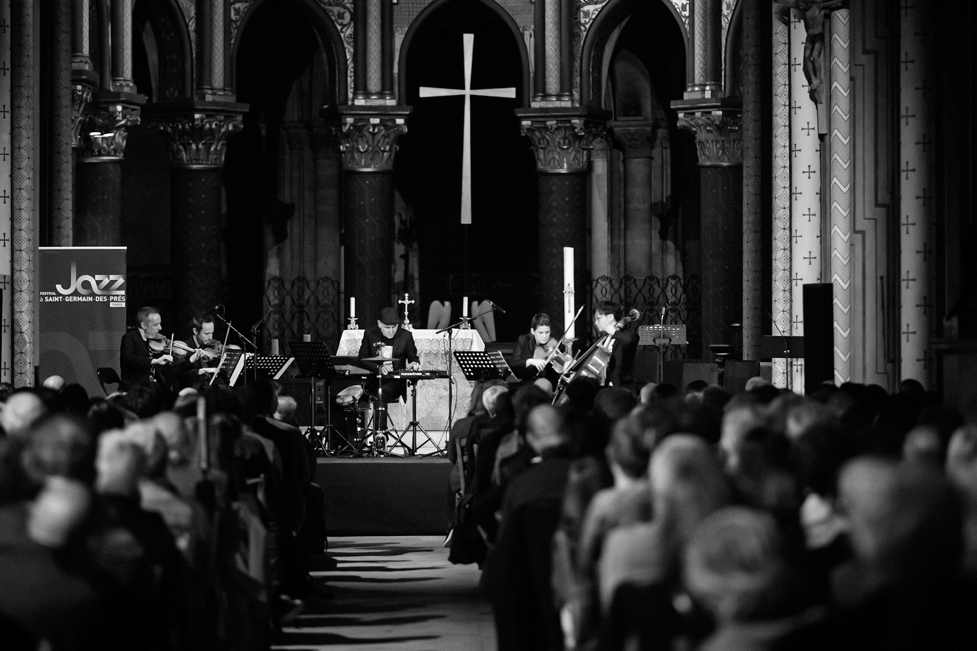 Quatuor Ebène &amp; Xavier Tribolet, Festival Jazz à Saint-Germain-des-Prés - Paris, Eglise Saint-Germain-des-Prés