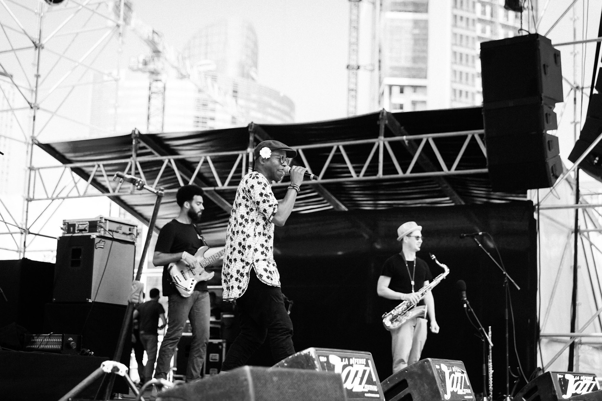 Raashan Ahmad, La Défense Jazz Festival, Parvis de la Défense, 24 mai 2019