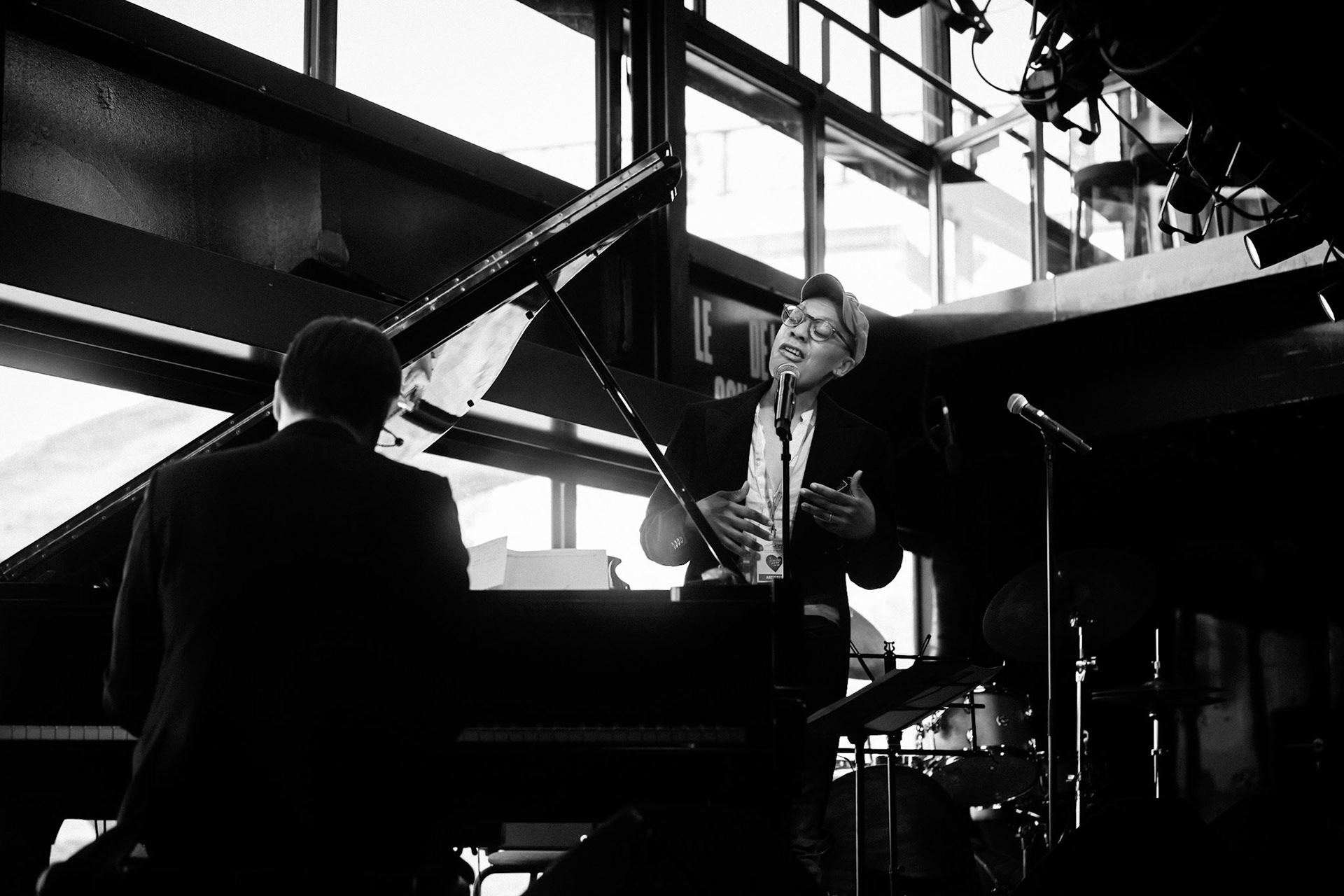 Laurent Courthaliac trio, guests Hugh Coltman &amp; Krysrle Warren, Festival Jazz à Saint-Germain-des-Prés - Paris, Péniche Le Son de la Terre