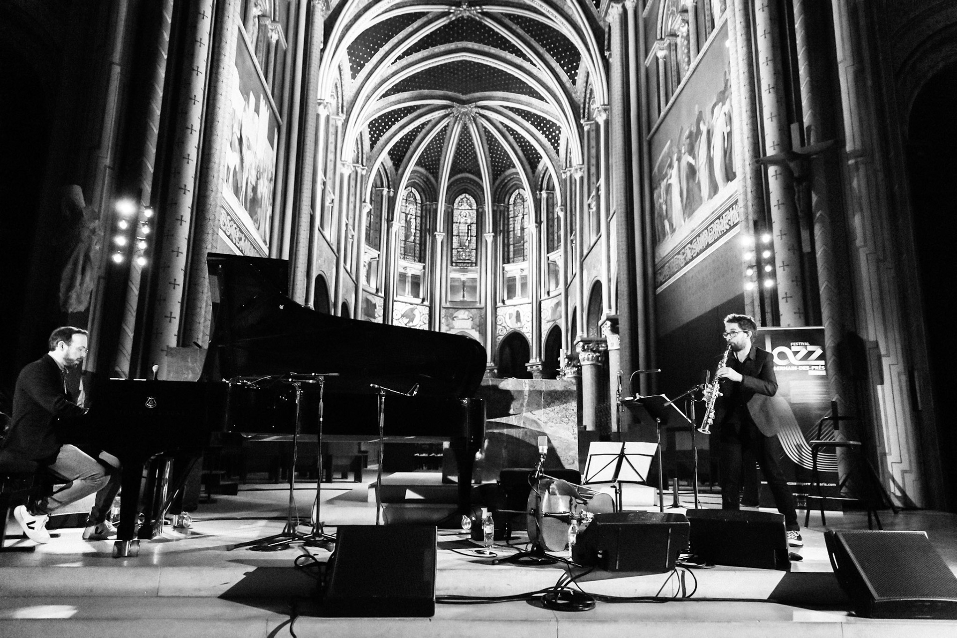 Trio Herman - Salque - Parisien, Festival Jazz Saint-Germain-des-Prés - Paris , Eglise Saint-Germain-des-Prés, 21 mai 2019