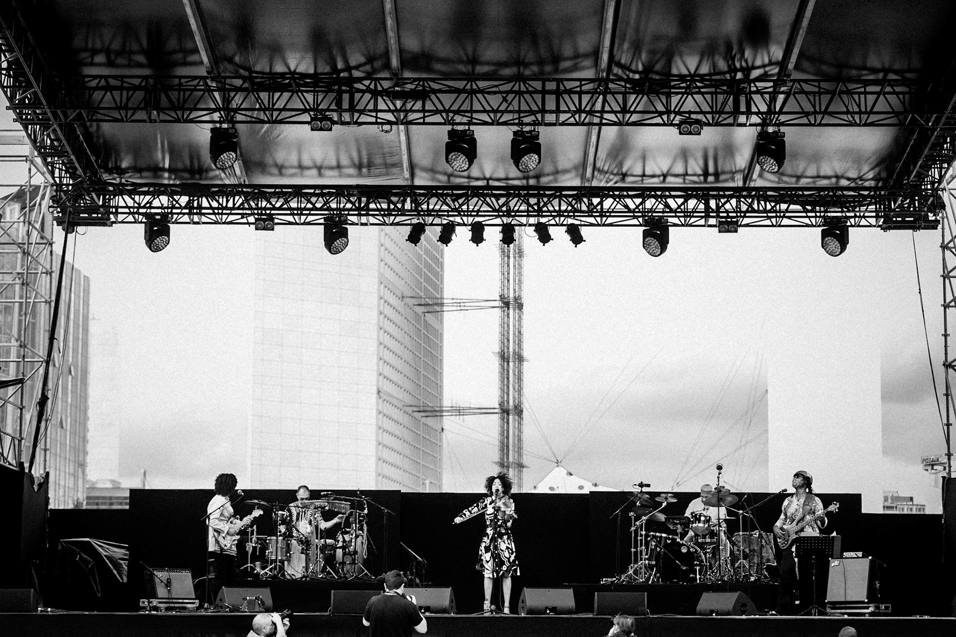 Ylian Cañizares, La Défense Jazz Festival, Parvis de la Défense, 23 septembre 2020