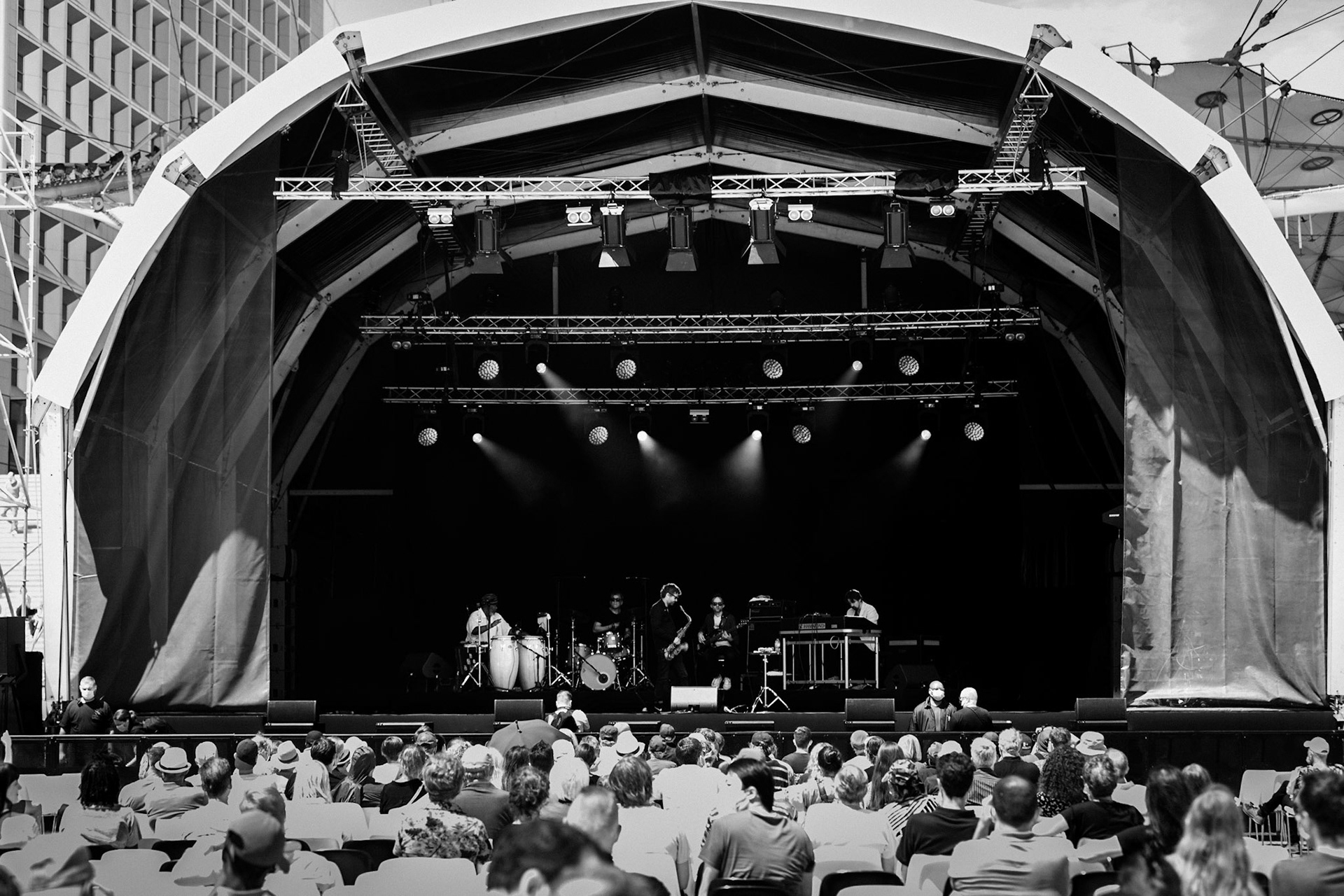 Laurent Bardainne, La Défense Jazz Festival, Parvis de la Défense, 21 juin 2021