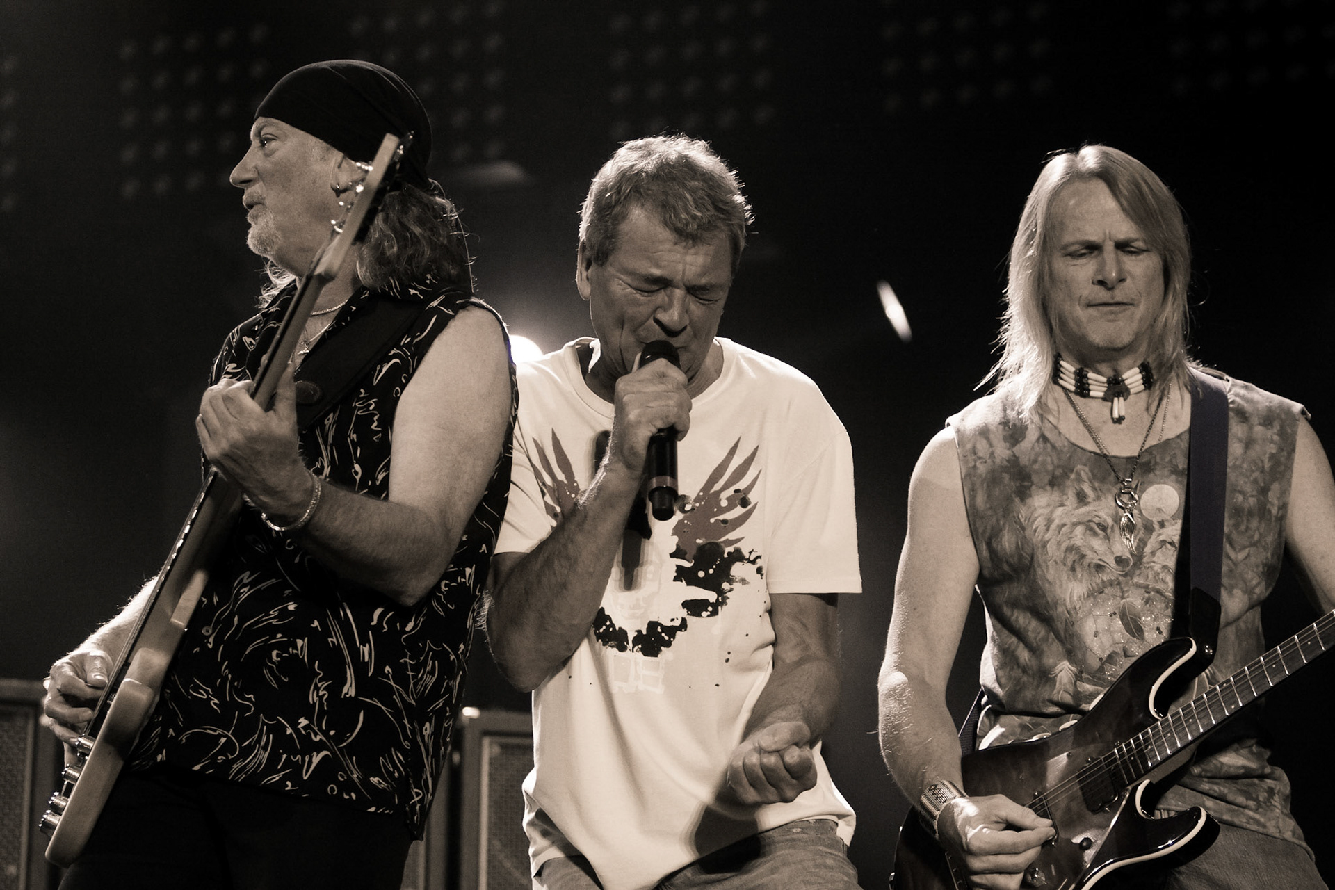 Deep Purple - roger glover, ian Gillan & Steve Morse