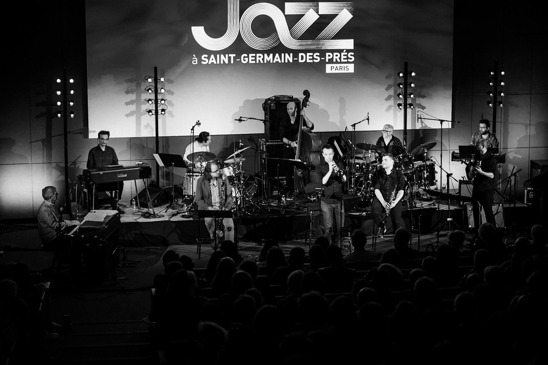 Laurent Cugny Tentet, Festival Jazz à Saint-Germain-des-Prés - Paris, Sorbonne Université - auditorium Jussieu