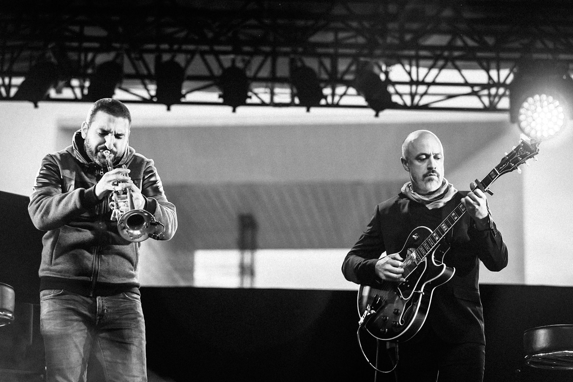 Ibrahim Maalouf avec François Delporte, La Défense Jazz Festival, Parvis de la Défense, 26 septembre 2020