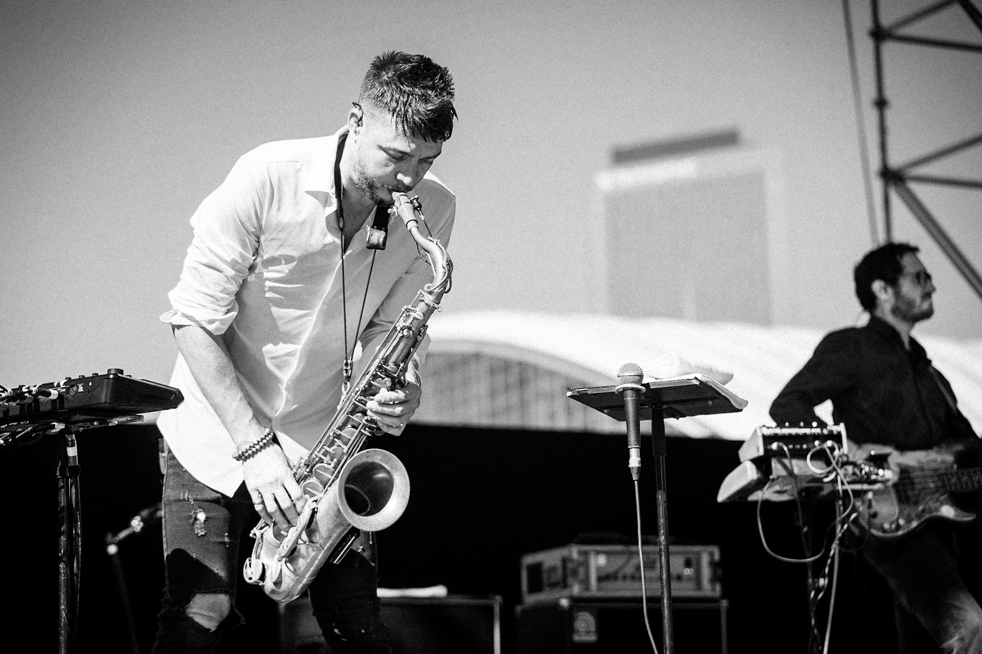 Guillaume Perret, La Défense Jazz Festival, Parvis de la Défense, 22 septembre 2020