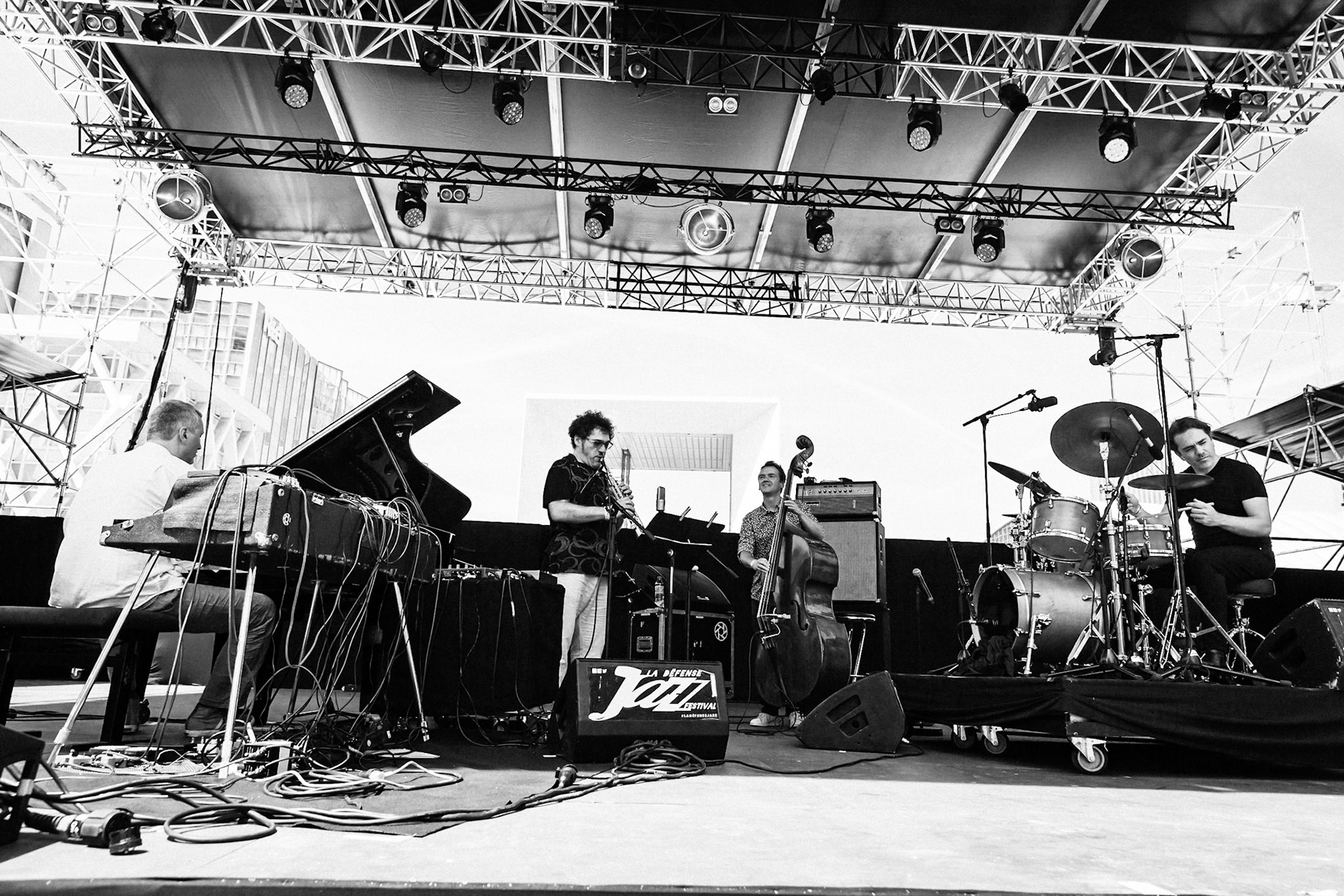 Stéphane Kerecki, La Défense Jazz Festival, Parvis de la Défense, 25 mai 2019