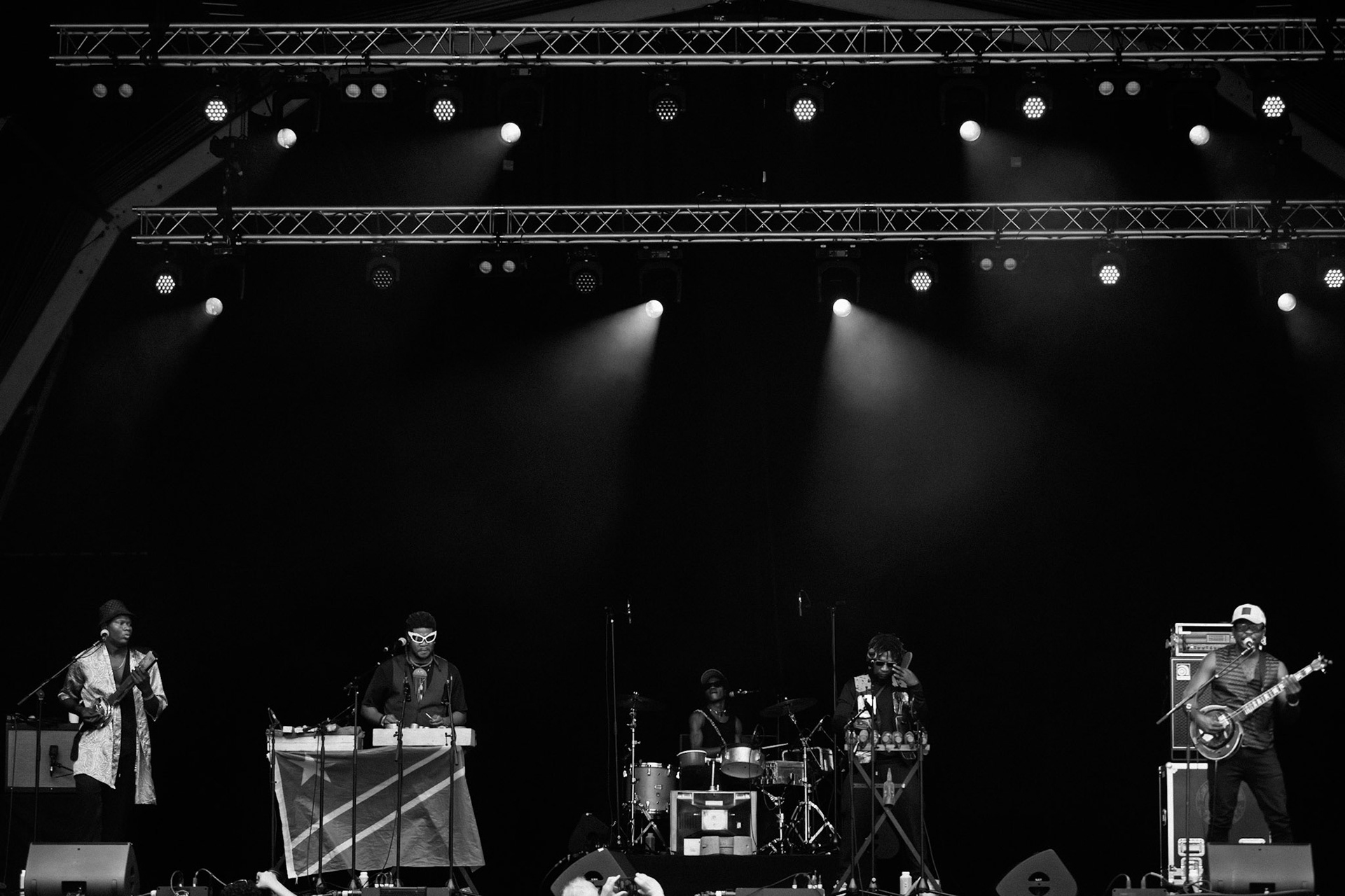 Kin'Gongolo Kiniata, La Défense Jazz Festival, Parvis de la Défense, 27 juin 2025