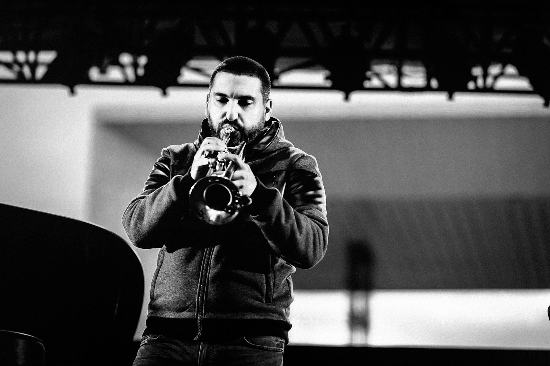 Ibrahim Maalouf avec François Delporte, La Défense Jazz Festival, Parvis de la Défense, 26 septembre 2020