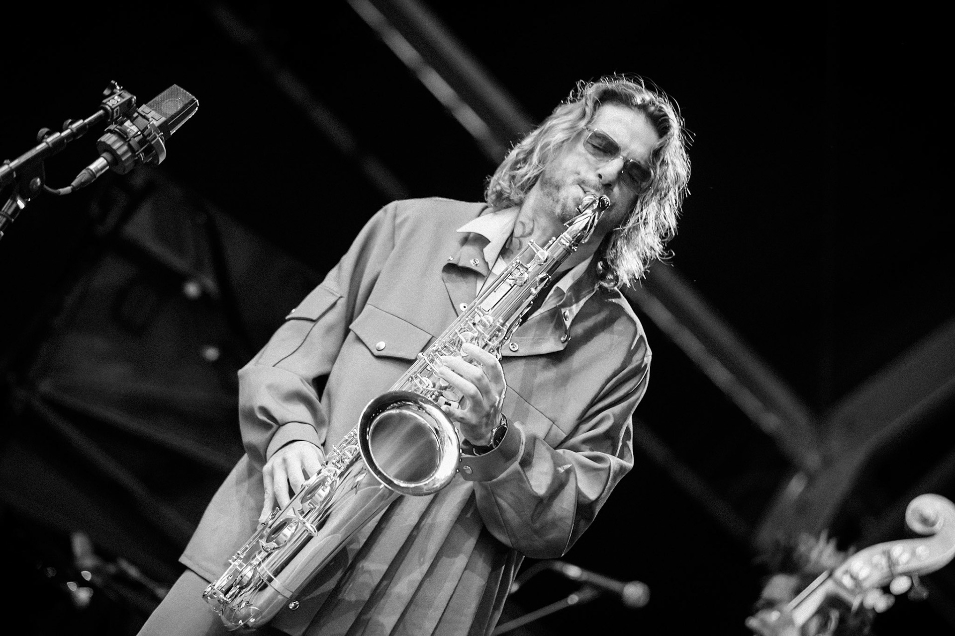 Samy Thiébault "Awé Large Ensemble", La Défense Jazz Festival, Parvis de la Défense, 26 juin 2023