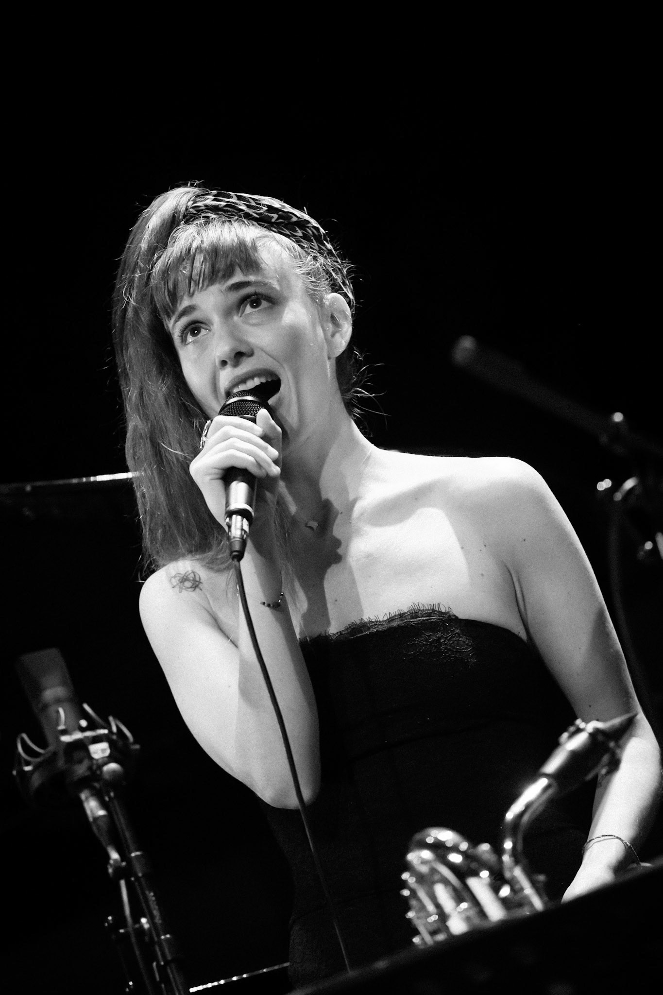 Leïla Olivesi Octet, special guest Camille Berthault, Festival Jazz à Saint-Germain-des-Prés - Paris, Théâtre de l'Alliance Française