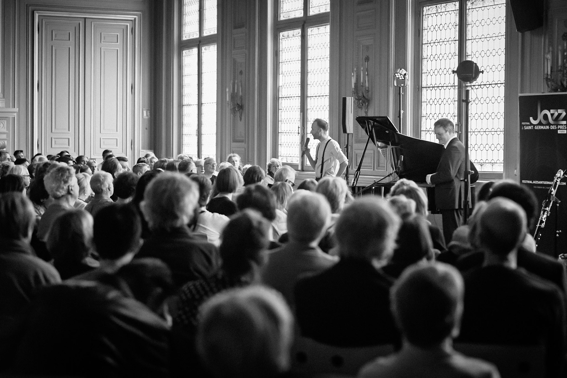 Pierre-François Blanchard &amp; Thomas Savy, Festival Jazz à Saint-Germain-des-Prés - Paris, Salle des fêtes - Mairie du 6ème