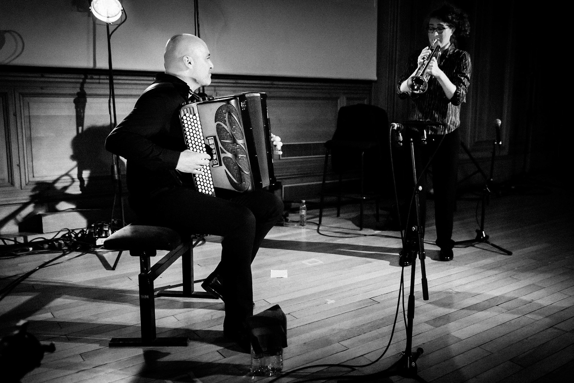 Airelle Besson &amp; Lionel Suarez, Festival Jazz Saint-Germain-des-Prés - Paris , Maison de l'Océan - Grand amphithéâtre, 21 mai 2022