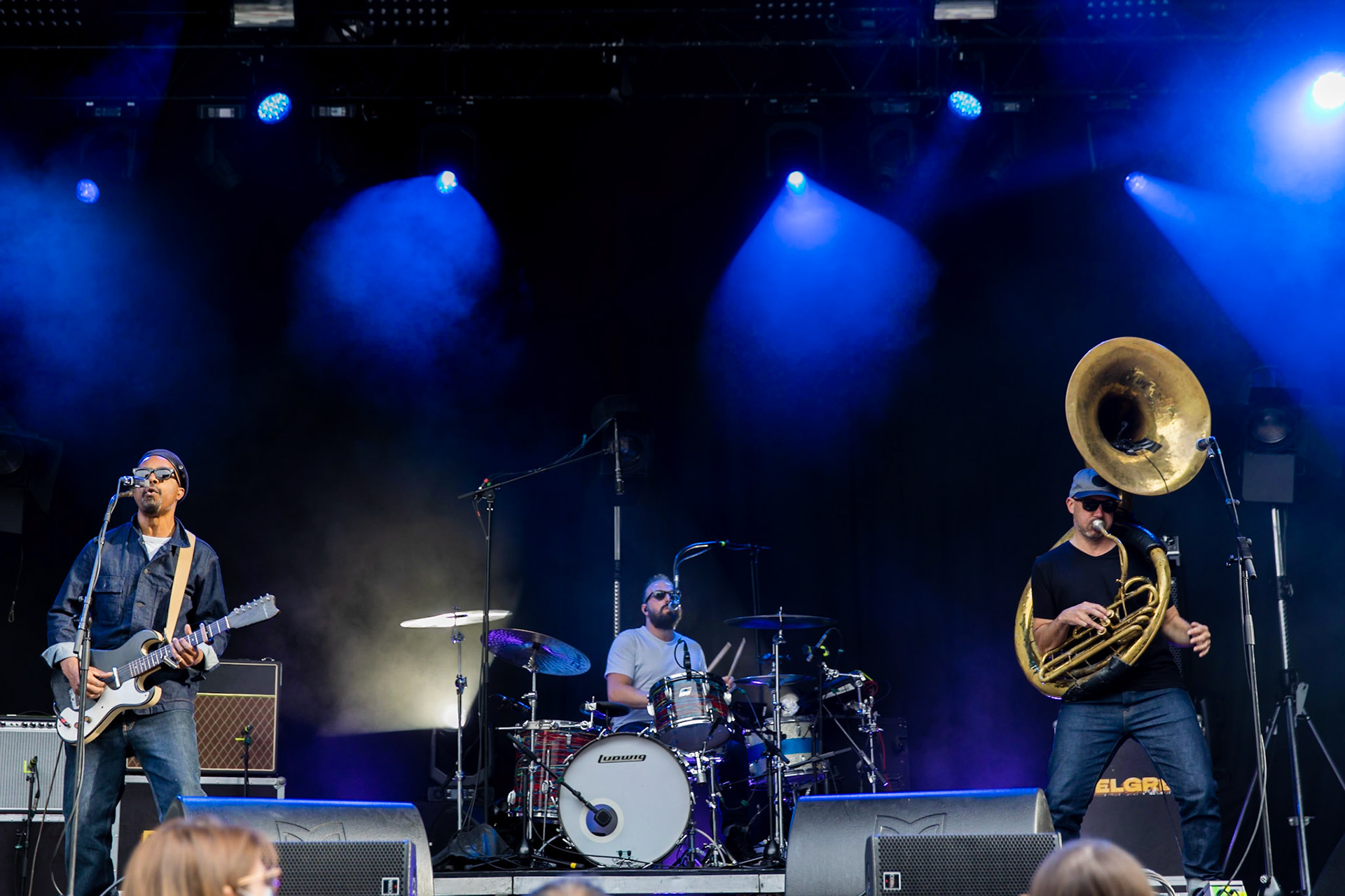 Delgres, Festival Chorus des Hauts-de-Seine, La Seine Musicale (Boulogne-Billancourt), 11 juillet 2021