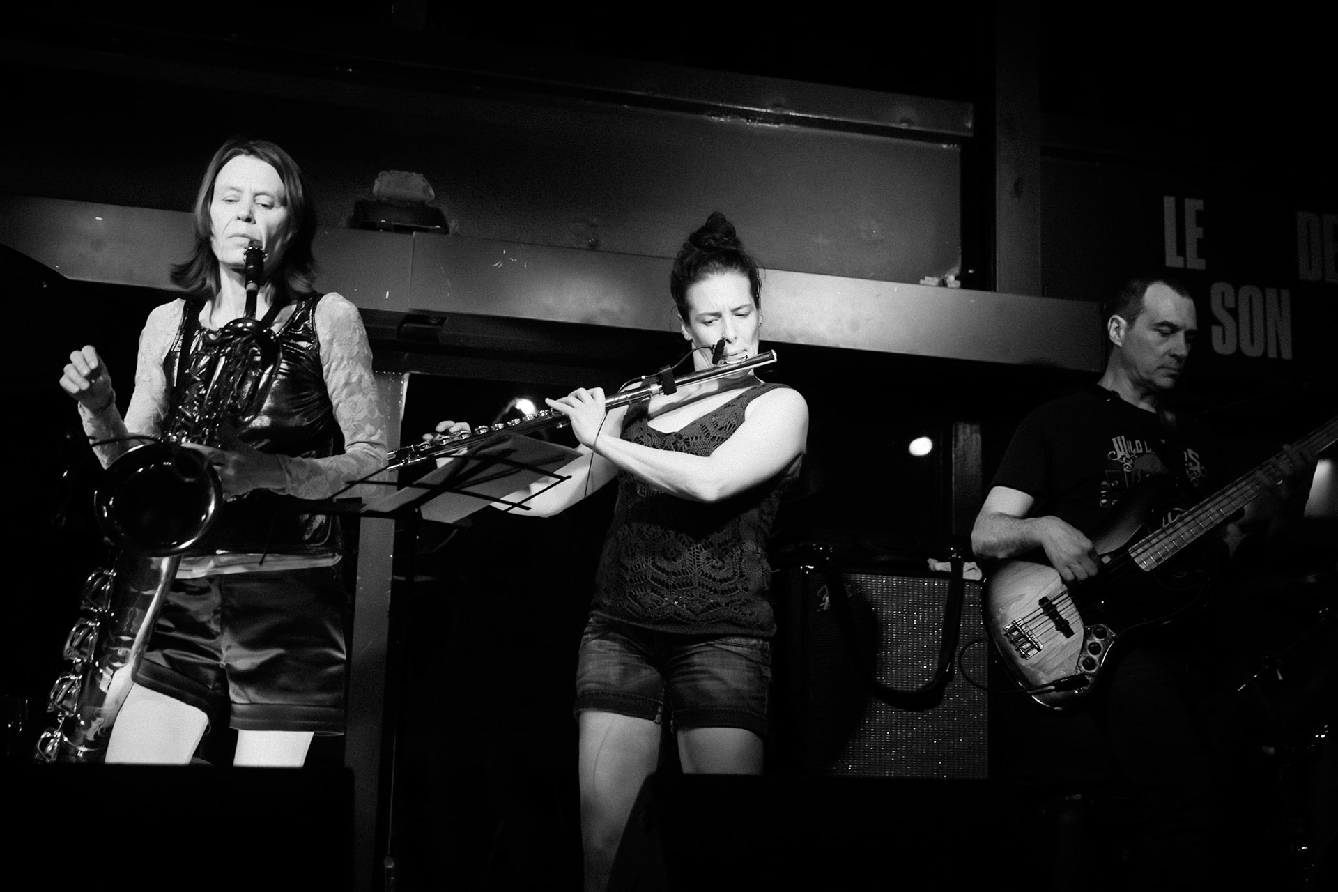 Ludivine Issambourg Quartet &amp; guest Céline Bonacina, Festival Jazz à Saint-Germain-des-Prés - Paris, Péniche Le Son de la Terre