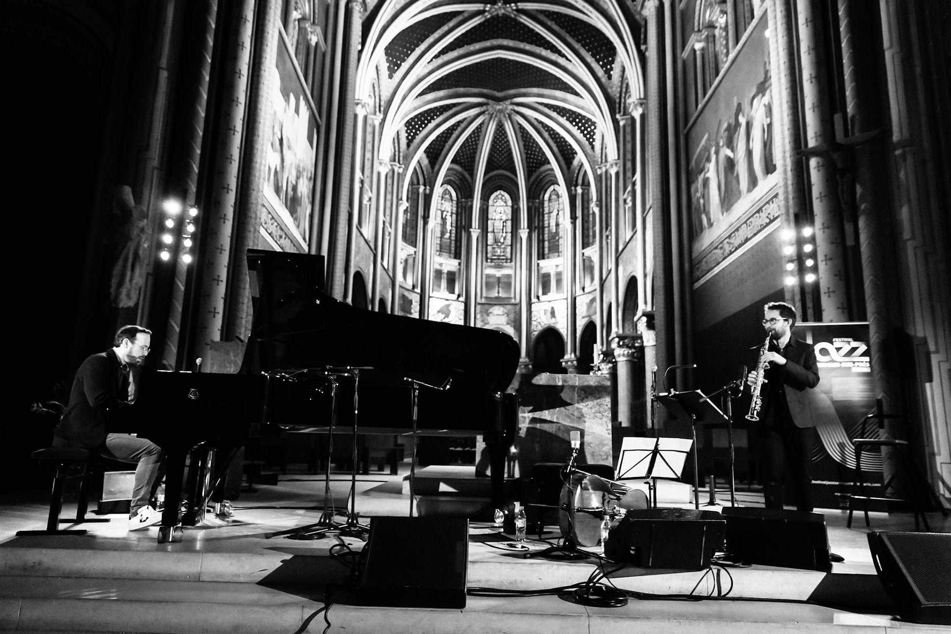 Trio Herman - Salque - Parisien, Festival Jazz Saint-Germain-des-Prés - Paris , Eglise Saint-Germain-des-Prés, 21 mai 2019
