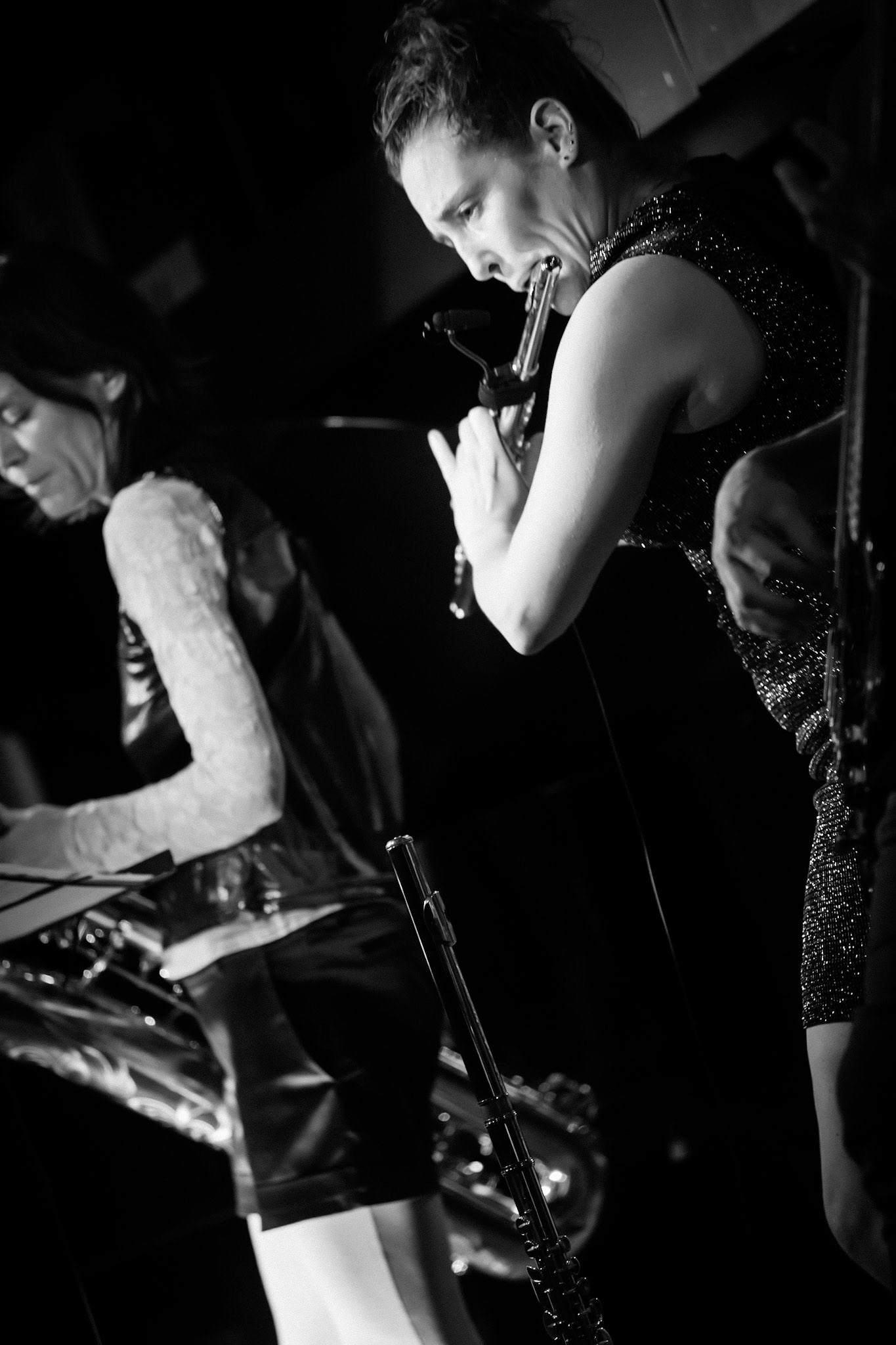 Ludivine Issambourg Quartet &amp; guest Céline Bonacina, Festival Jazz à Saint-Germain-des-Prés - Paris, Péniche Le Son de la Terre