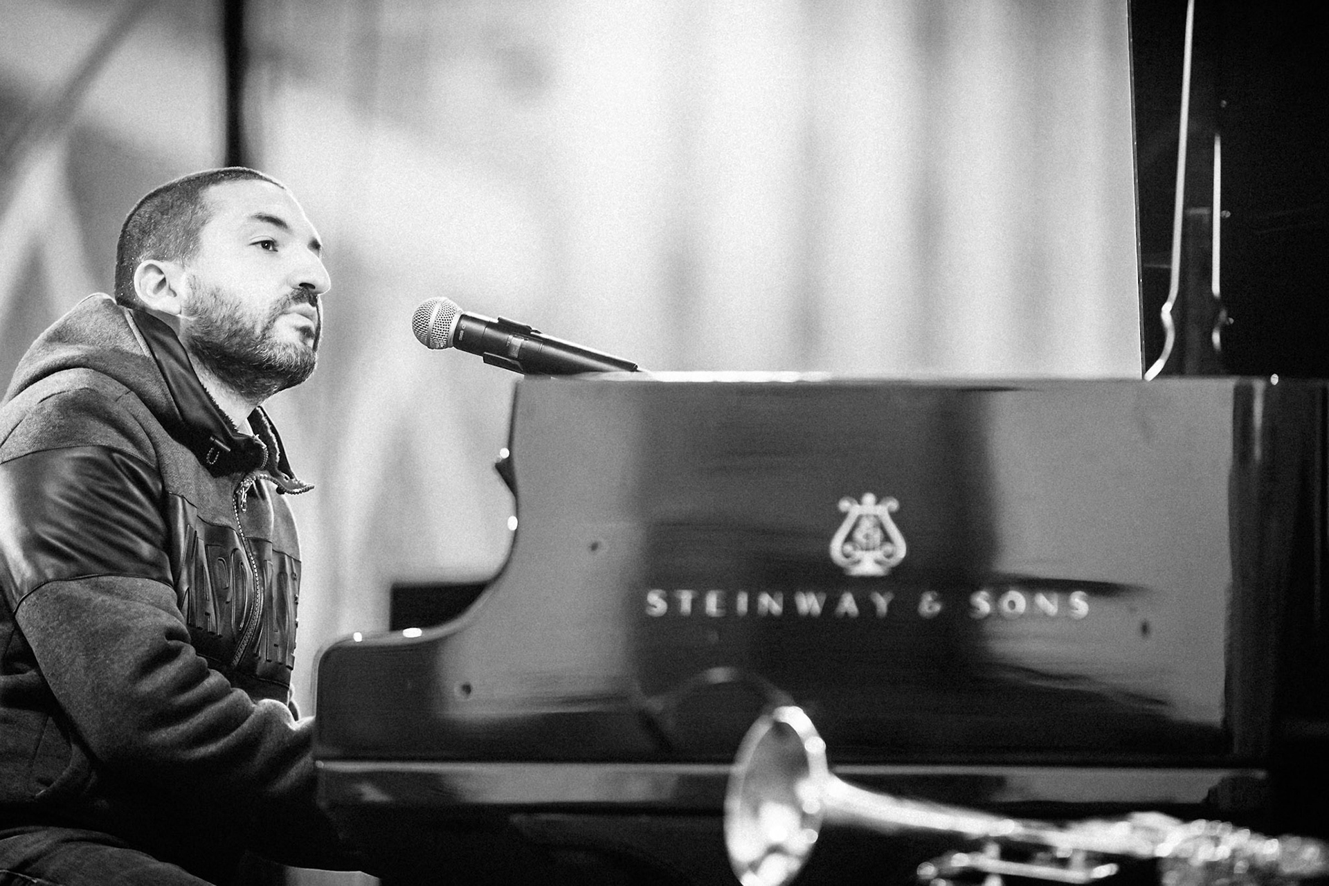Ibrahim Maalouf avec François Delporte, La Défense Jazz Festival, Parvis de la Défense, 26 septembre 2020