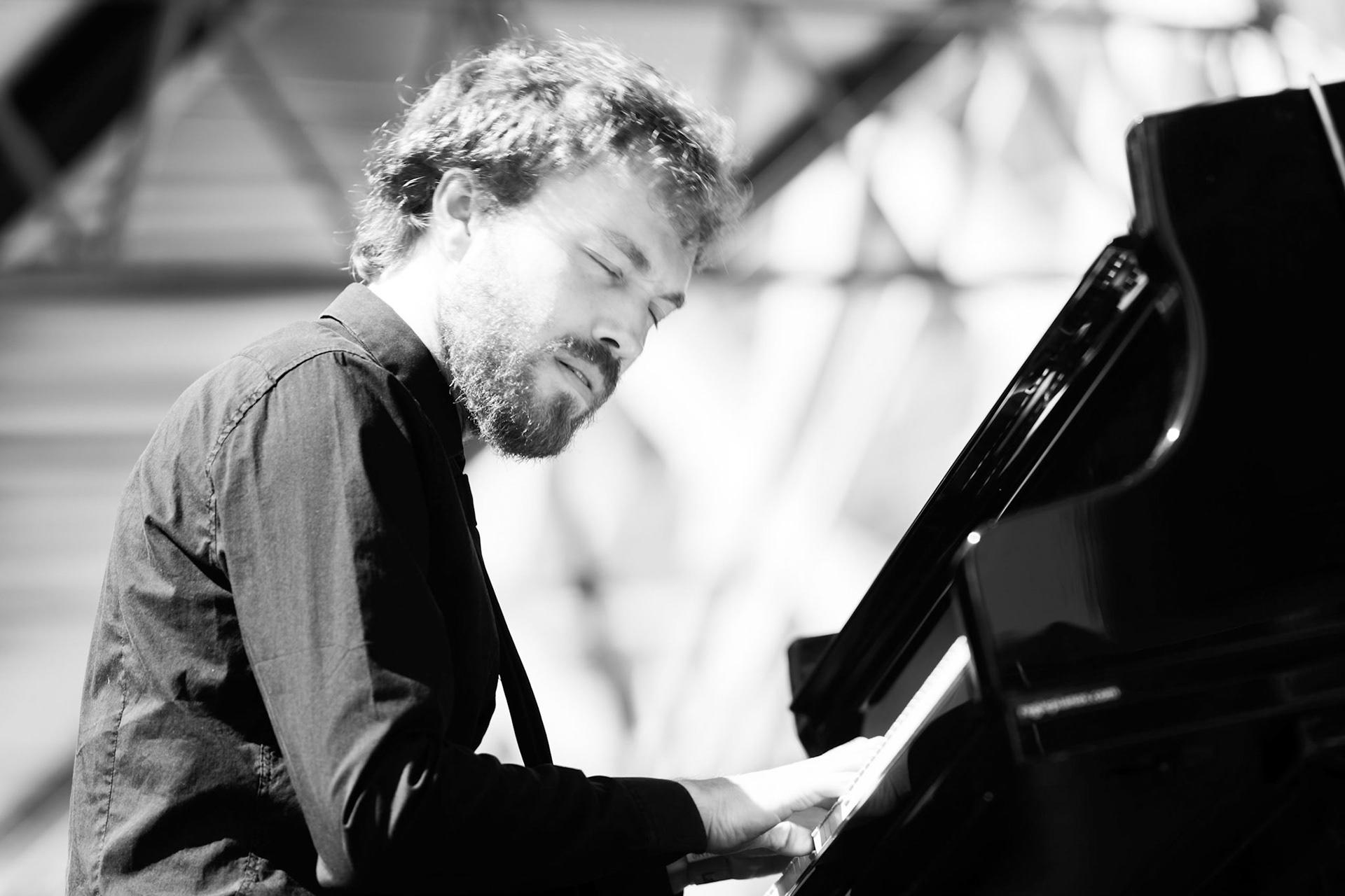 Gauthier Toux Trio, La Défense Jazz Festival 2017, Parvis de la Défense, 20 juin 2017
