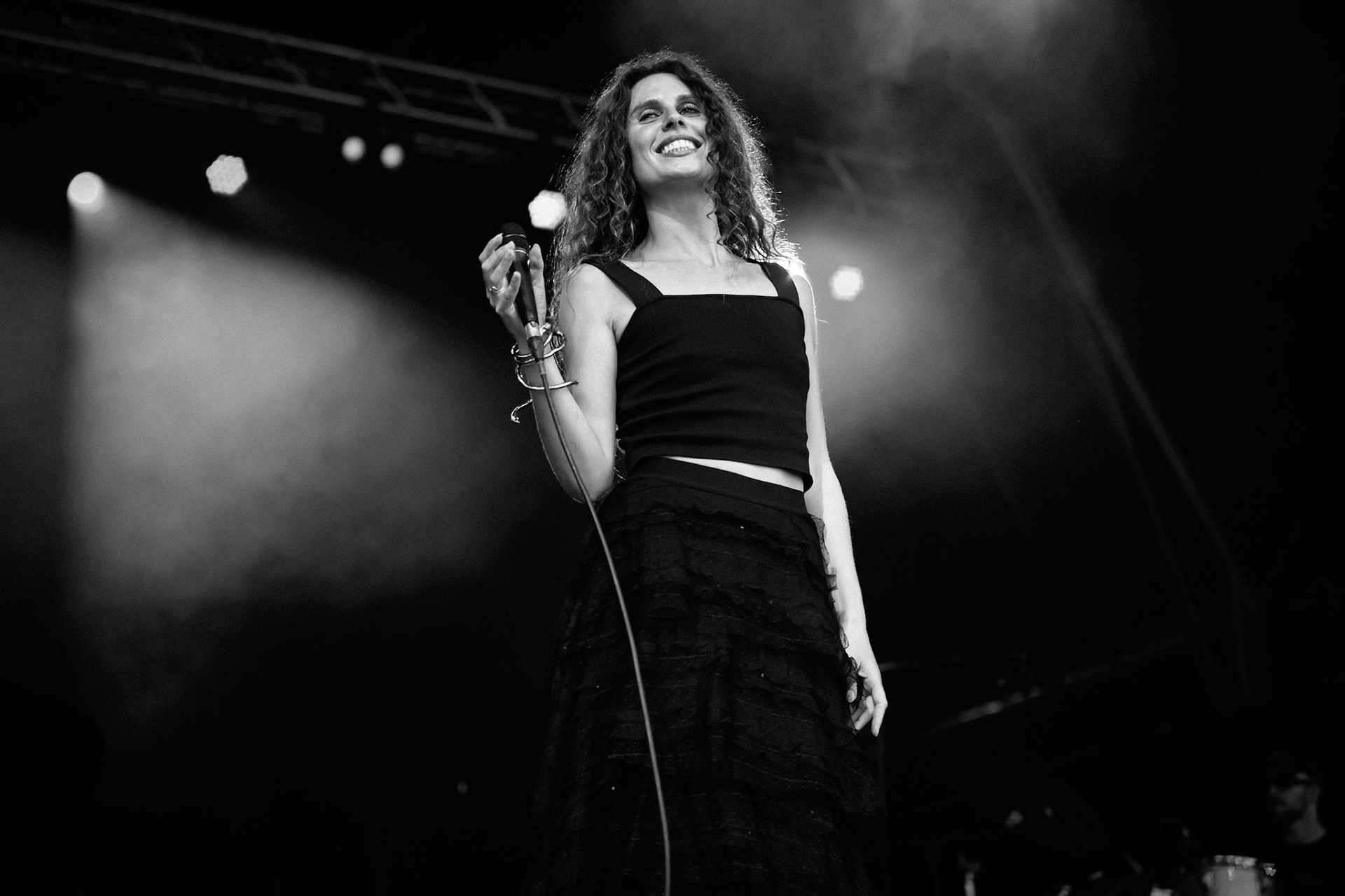 Dafné Kritharas, La Défense Jazz Festival, Parvis de la Défense, 25 juin 2025