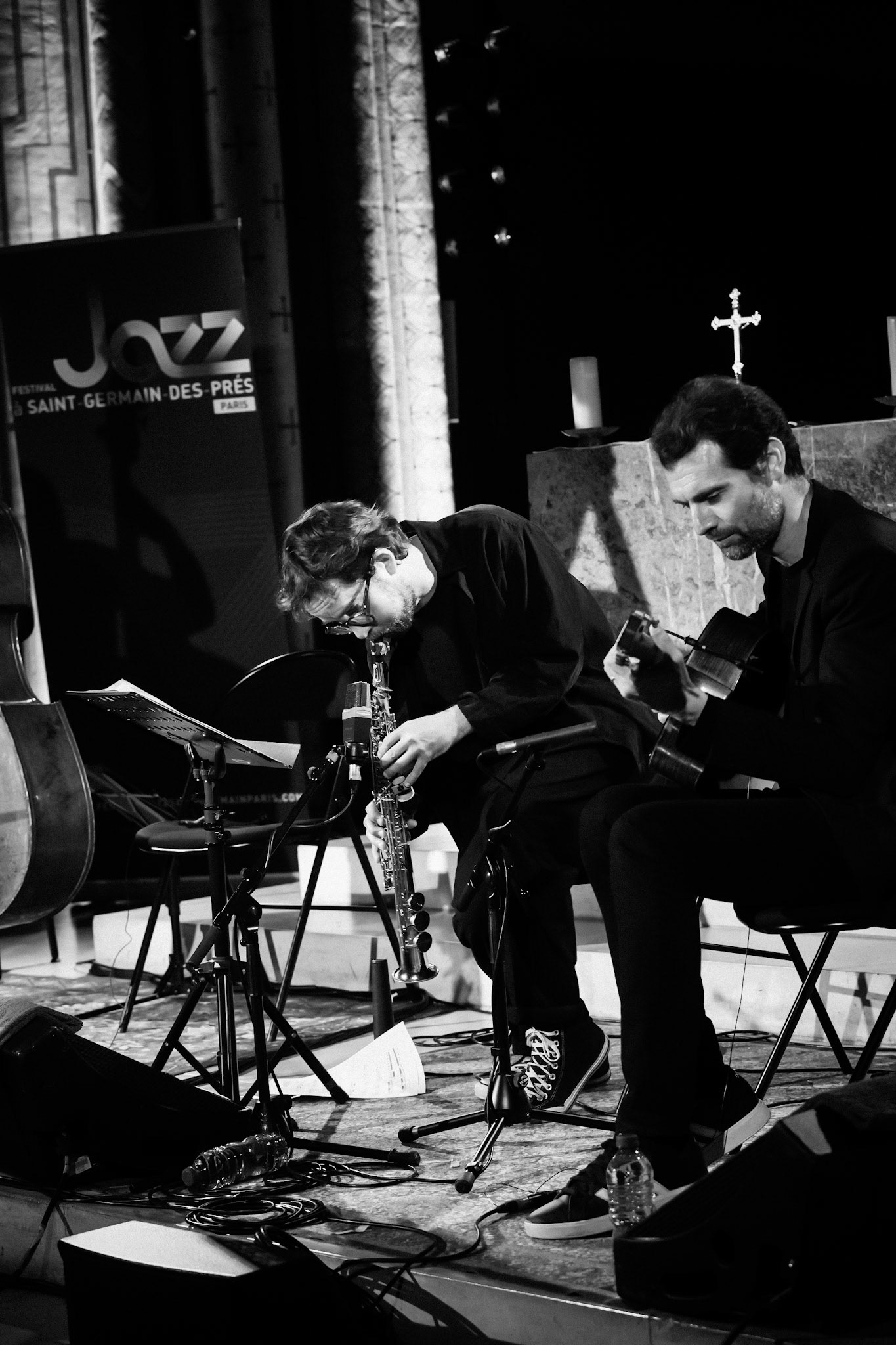 Loco Cello Feat Emile Parisien, Festival Jazz à Saint-Germain-des-Prés - Paris, Eglise Saint-Germain-des-Prés