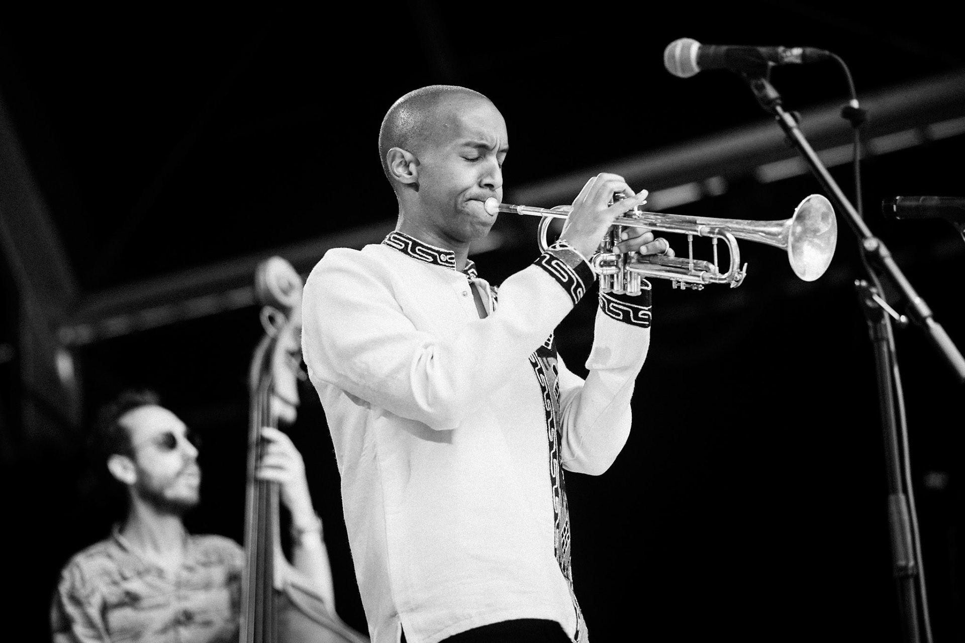 Hermon Mehari, La Défense Jazz Festival, Parvis de la Défense, 26 juin 2023