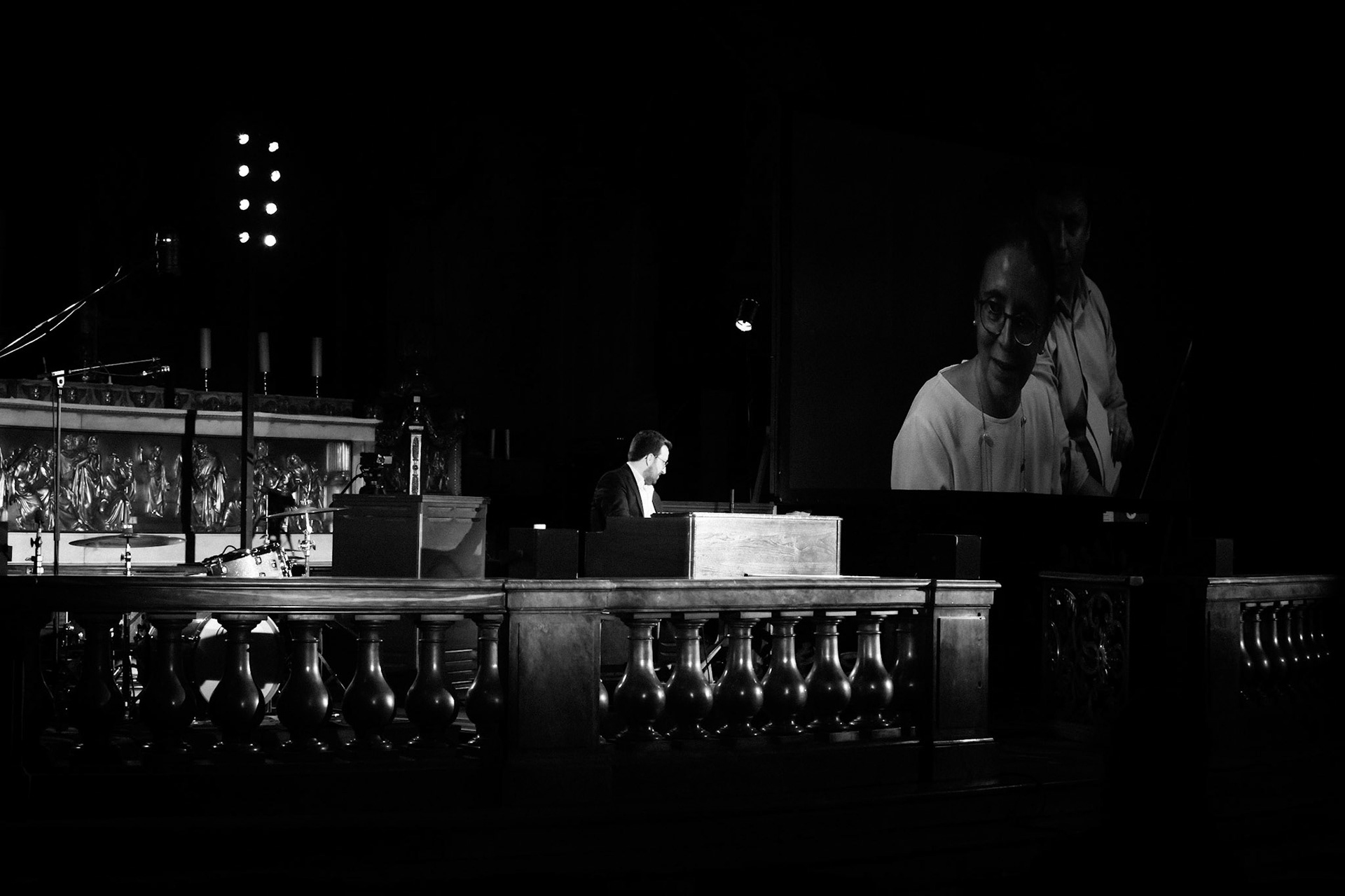 Sophie-Véronique Cauchefer-Choplin &amp; Laurent Coulondre, Festival Jazz à Saint-Germain-des-Prés - Paris, Eglise Saint-Sulpice