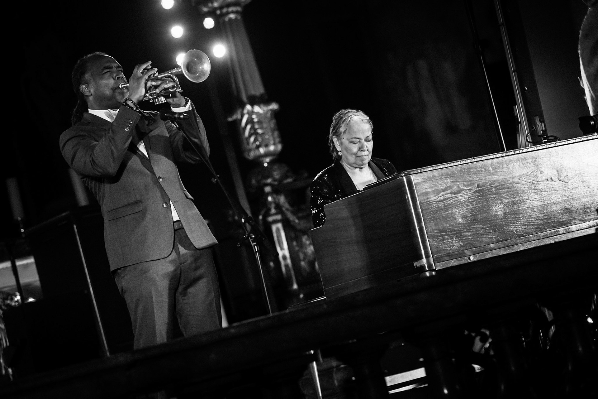 Rhoda Scott &amp; Sophie-Véronique Cauchefer-Choplin, Festival Jazz à Saint-Germain-des-Prés - Paris, Eglise Saint-Sulpice