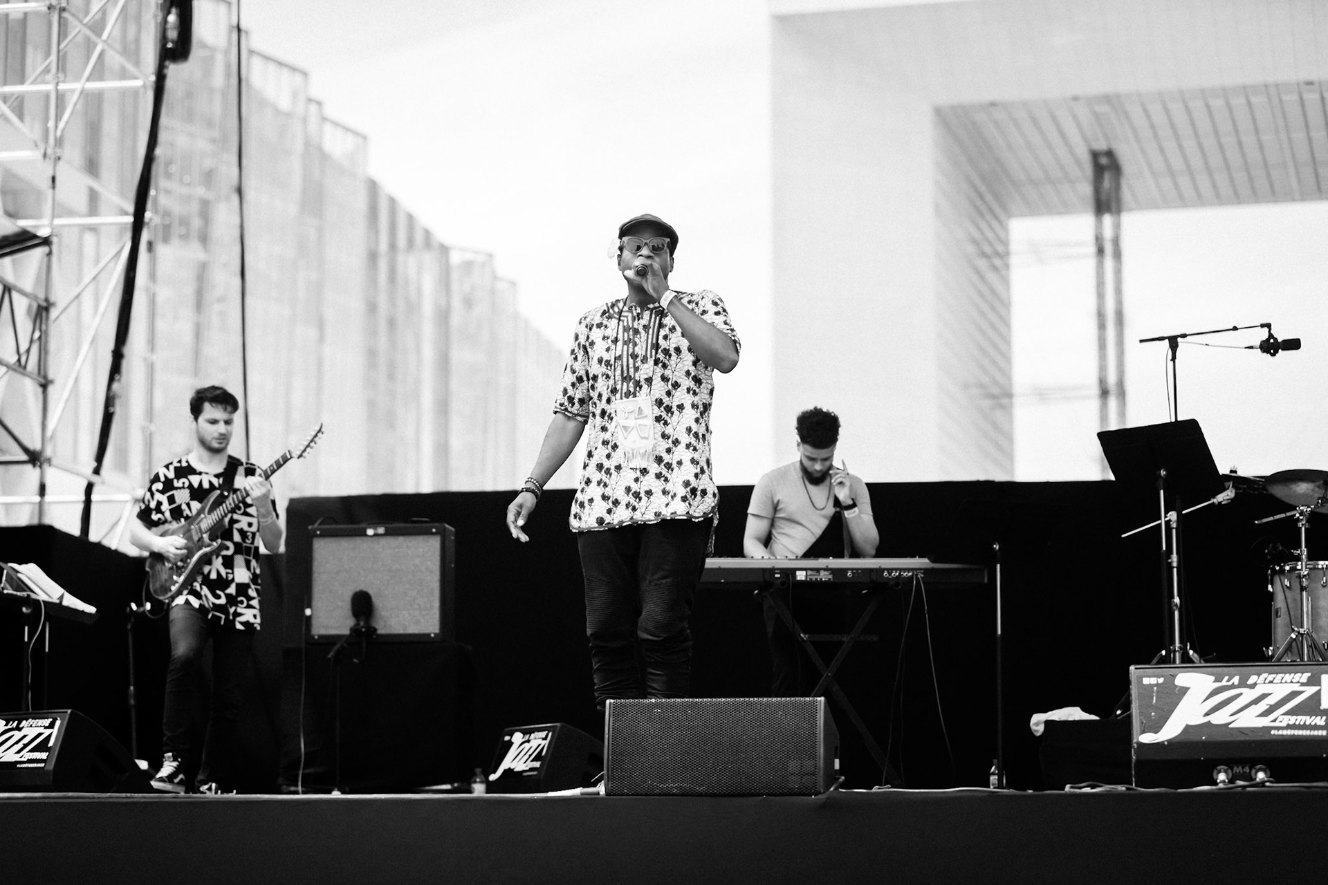 Raashan Ahmad, La Défense Jazz Festival, Parvis de la Défense, 24 mai 2019