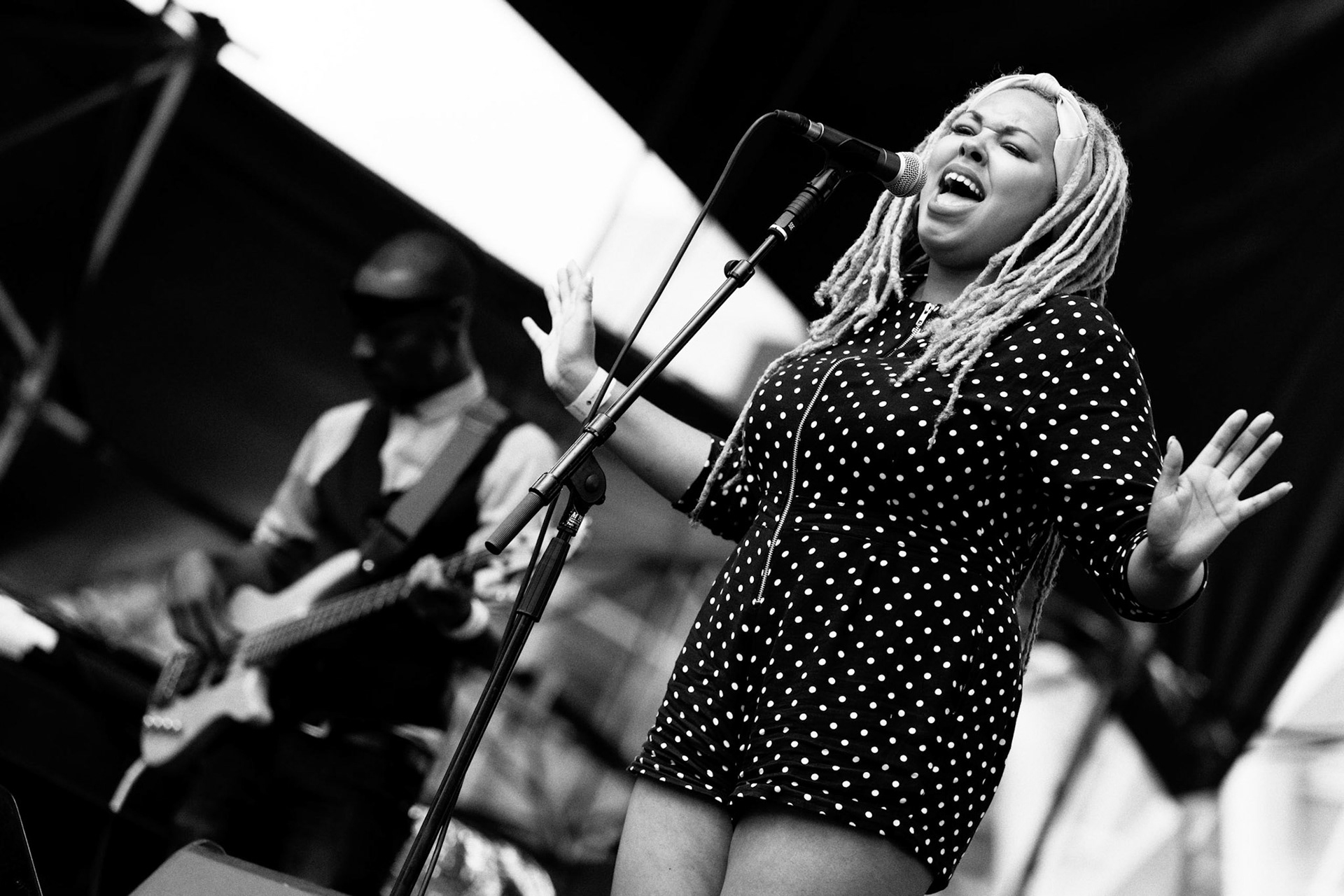 Harleighblu - 37ème édition La Défense Jazz Festival - Parvis de la Défense - 30 juin 2014