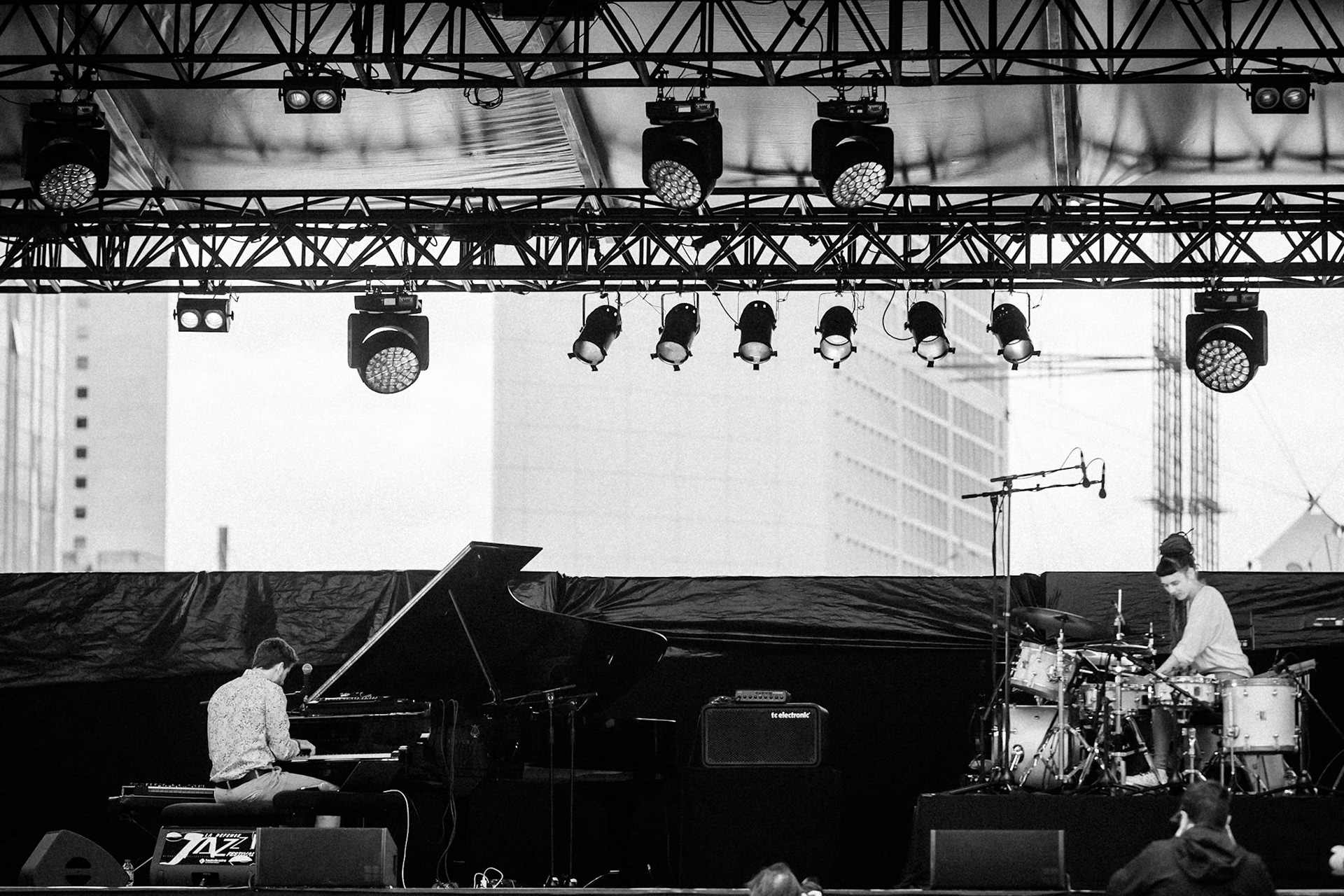 Obradovic Tixier Duo, La Défense Jazz Festival, Parvis de la Défense, 24 septembre 2020