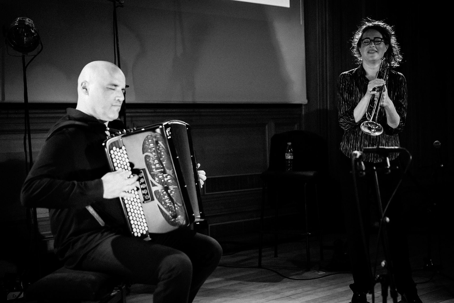 Airelle Besson &amp; Lionel Suarez, Festival Jazz Saint-Germain-des-Prés - Paris , Maison de l'Océan - Grand amphithéâtre, 21 mai 2022