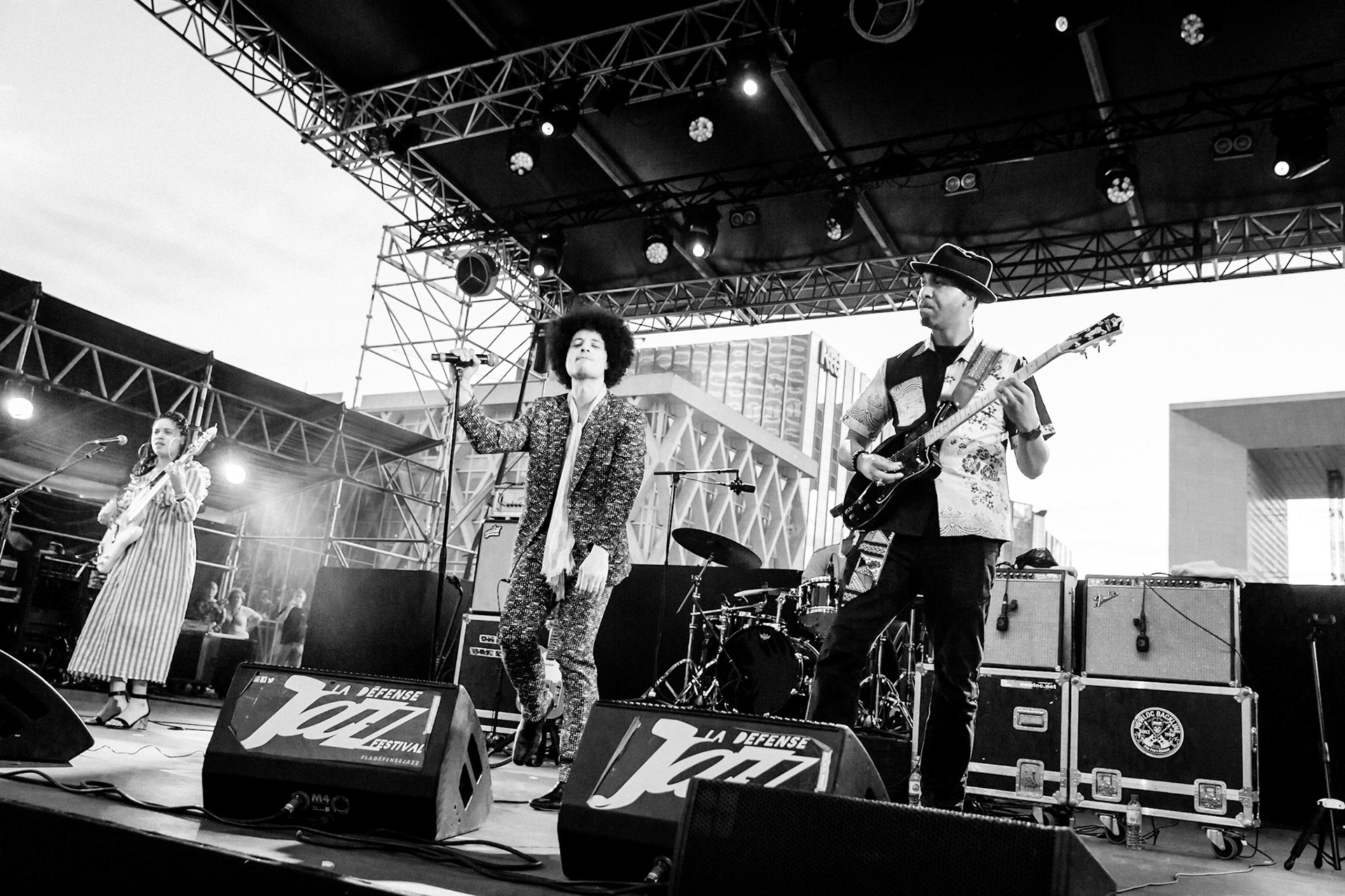 Jose James, La Défense Jazz Festival, Parvis de la Défense, 30 mai 2019