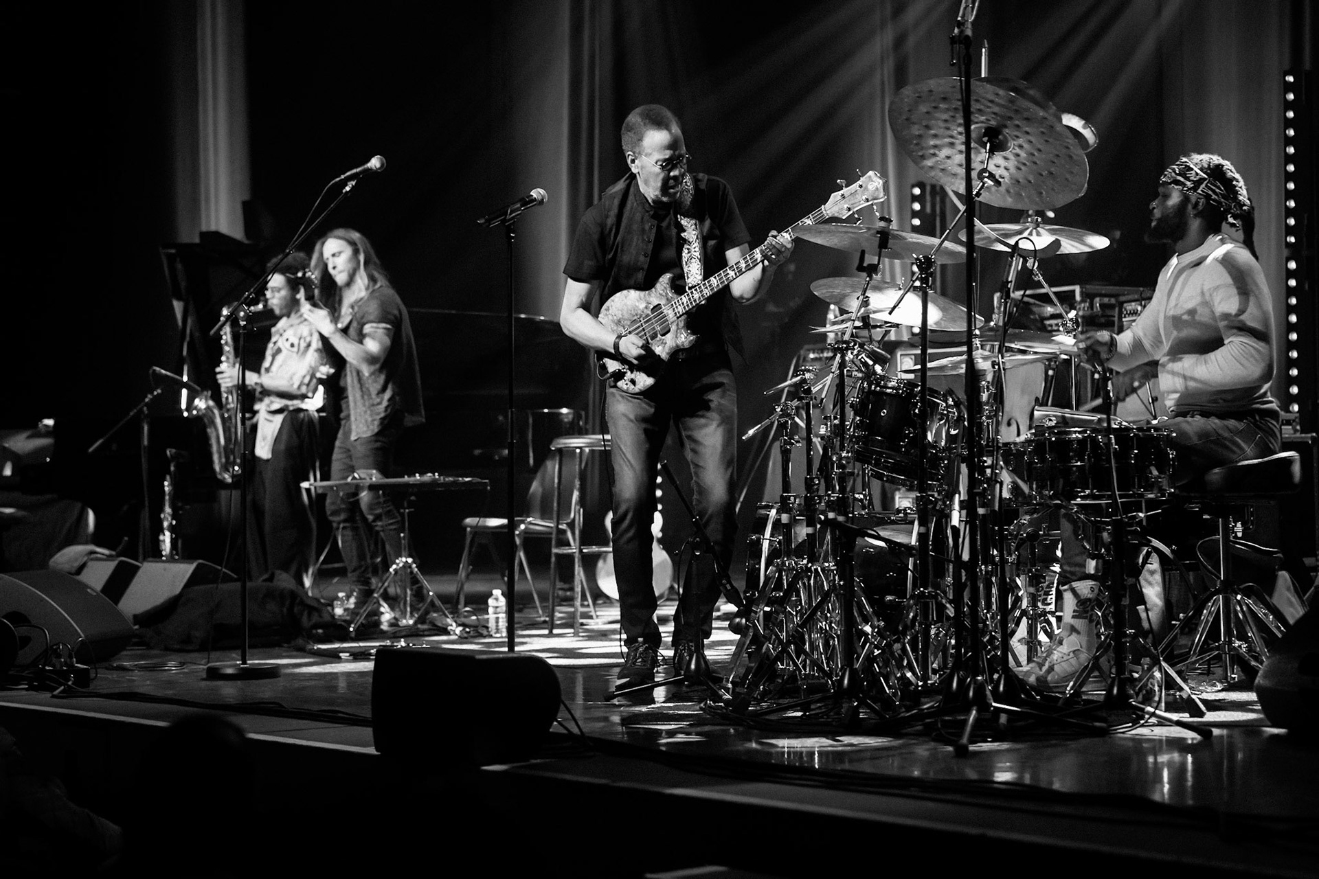 Stanley Clarke, Festival Jazz de Longjumeau, Théâtre de Longjumeau