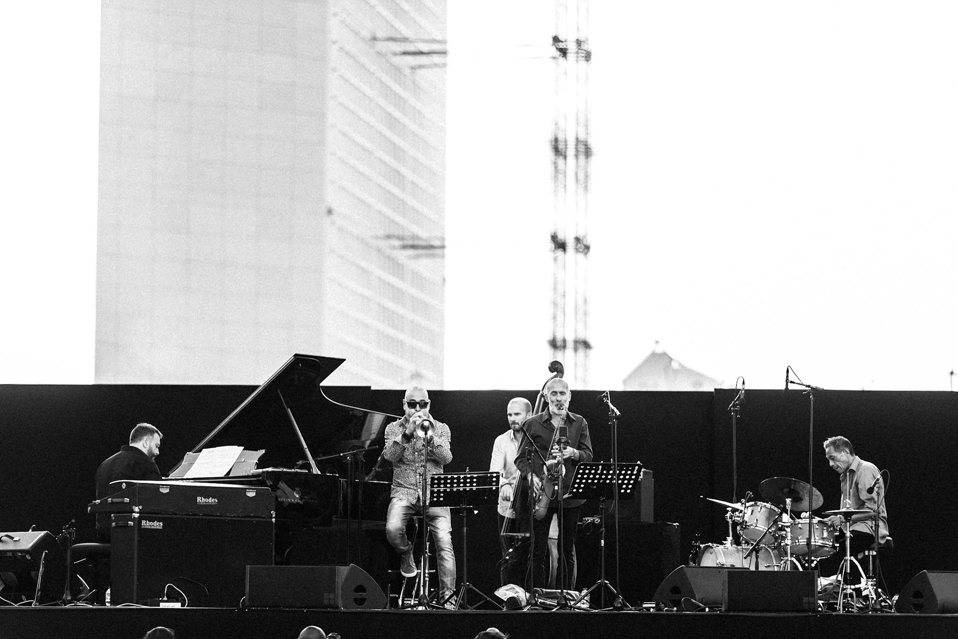Belmondo Quintet, La Défense Jazz Festival, Parvis de la Défense, 22 septembre 2020