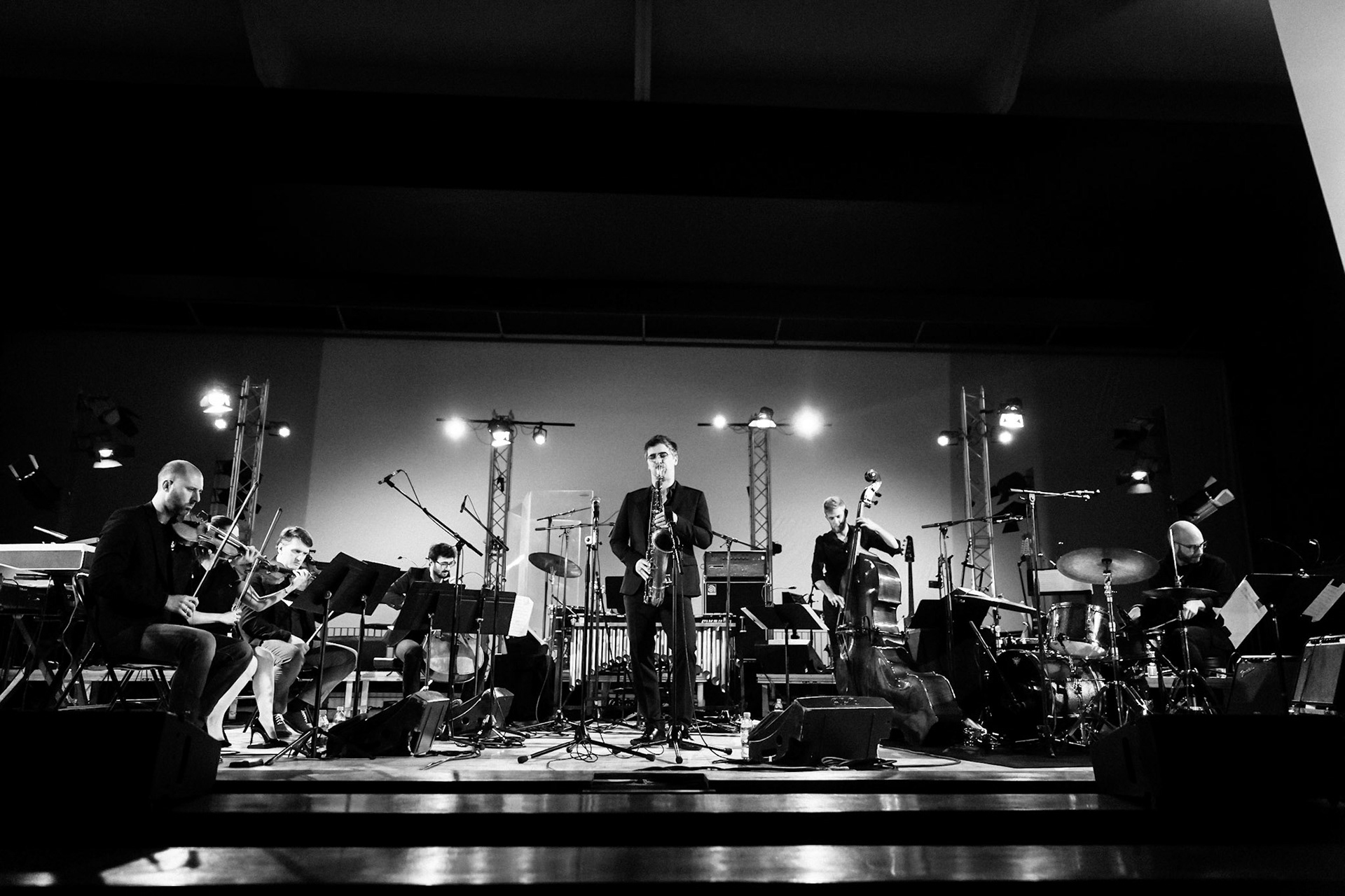 Sylvain Rifflet Refocus & l'ensemble Appassionato, Festival Jazz Saint-Germain-des-Prés - Paris , Université Panthéon - Assas, 22 mai 2019