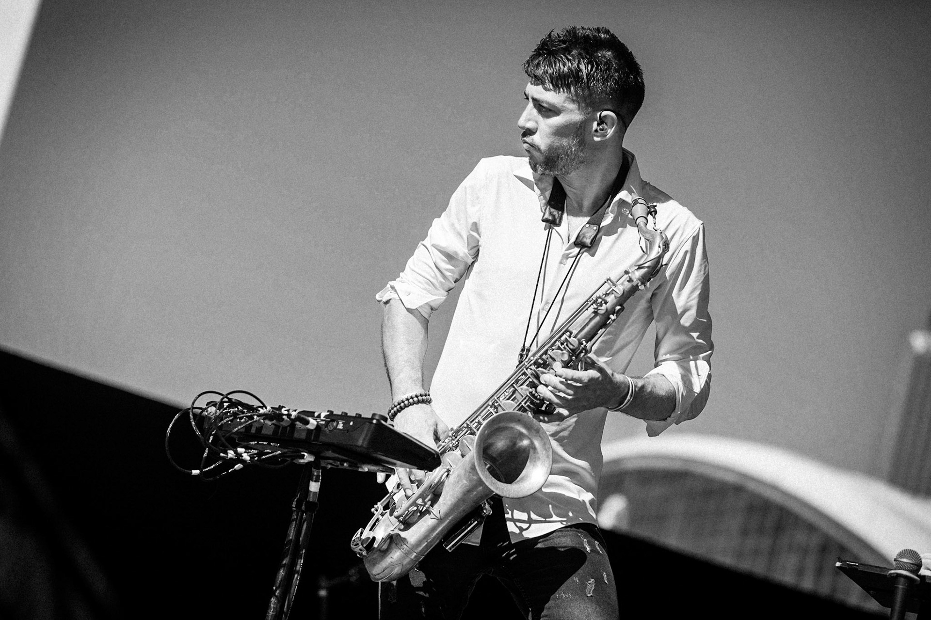 Guillaume Perret, La Défense Jazz Festival, Parvis de la Défense, 22 septembre 2020