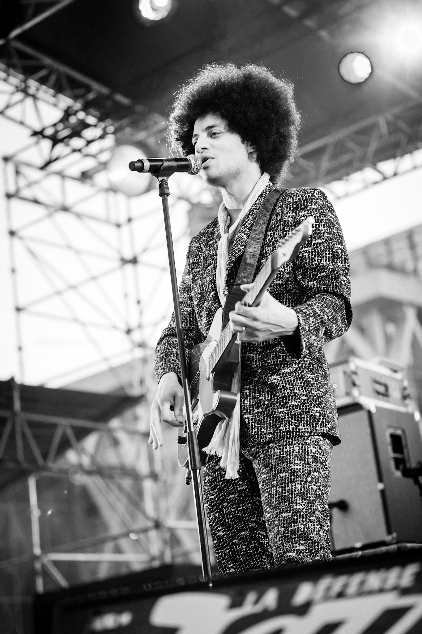 Jose James, La Défense Jazz Festival, Parvis de la Défense, 30 mai 2019