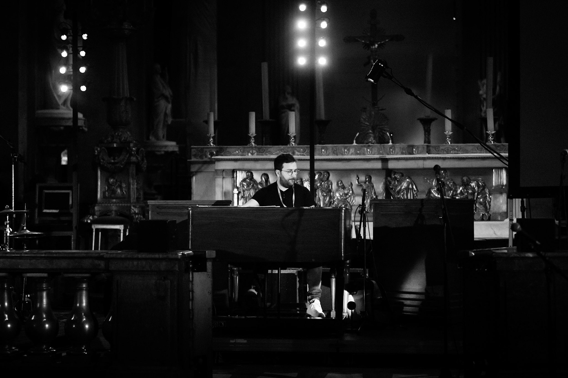 Sophie-Véronique Cauchefer-Choplin &amp; Laurent Coulondre, Festival Jazz à Saint-Germain-des-Prés - Paris, Eglise Saint-Sulpice