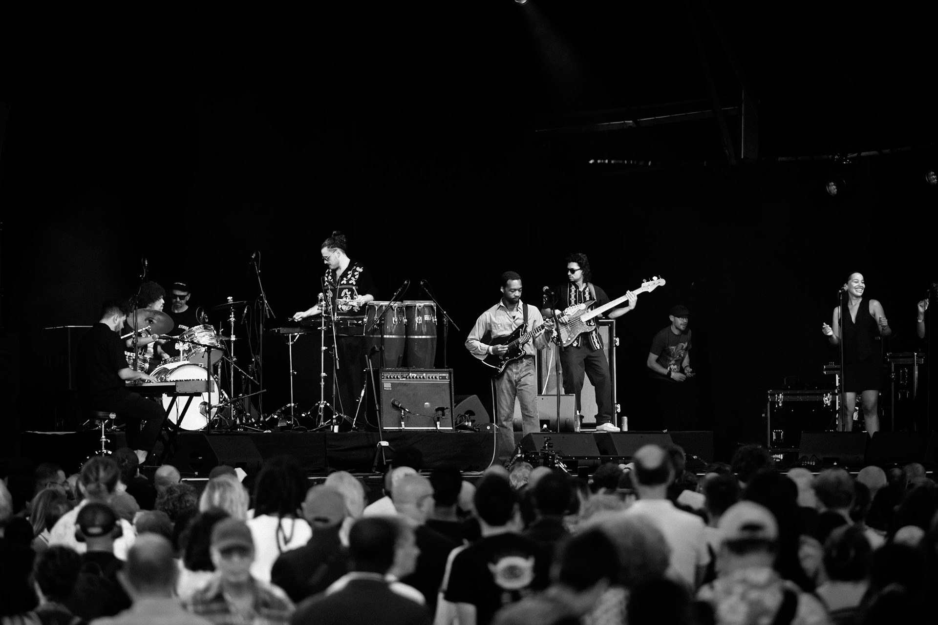 Jalen Ngonda , La Défense Jazz Festival, Parvis de la Défense, 24 juin 2025
