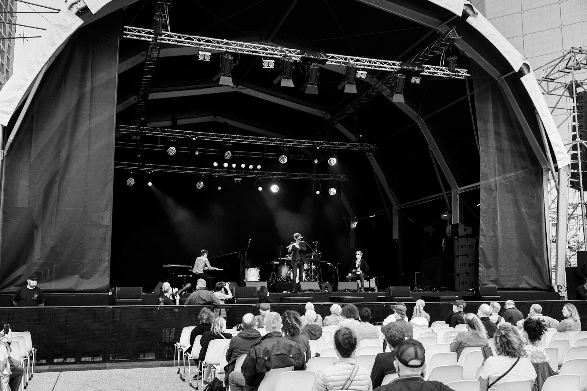 Joce Mienniel, La Défense Jazz Festival, Parvis de la Défense, 25 juin 2021