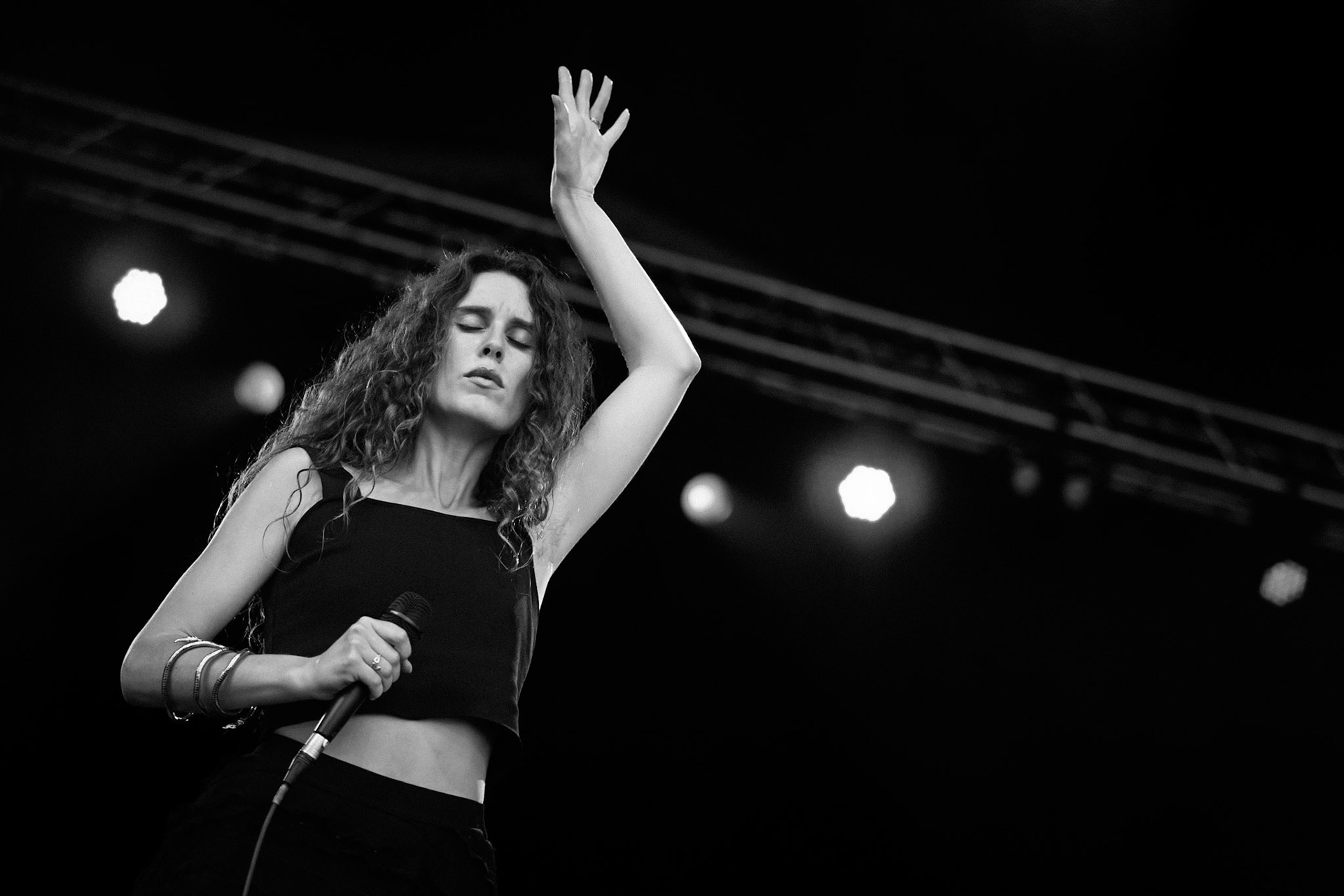 Dafné Kritharas, La Défense Jazz Festival, Parvis de la Défense, 25 juin 2025