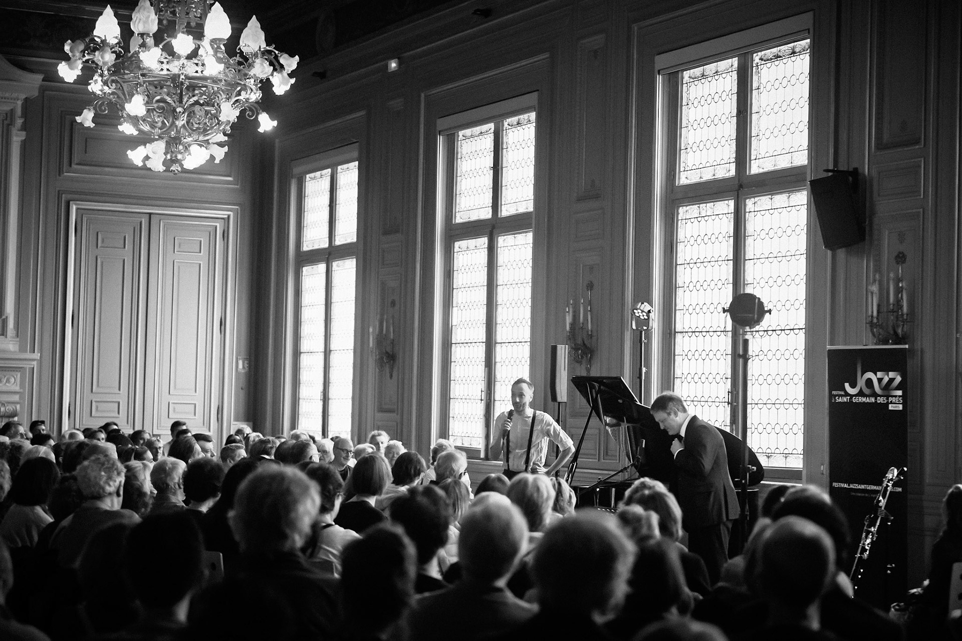 Pierre-François Blanchard &amp; Thomas Savy, Festival Jazz à Saint-Germain-des-Prés - Paris, Salle des fêtes - Mairie du 6ème